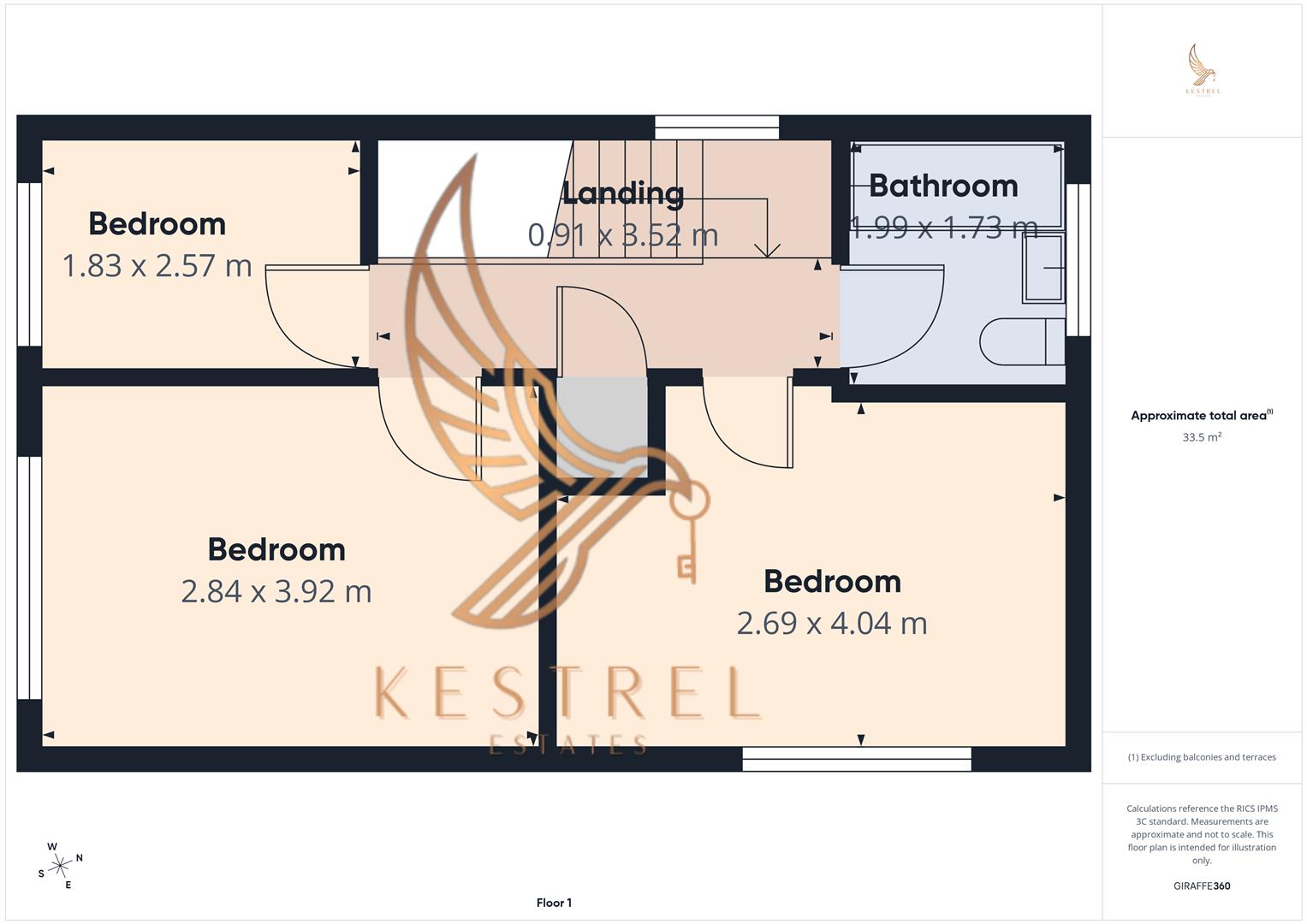 16, Elder Avenue, Upton floorplan