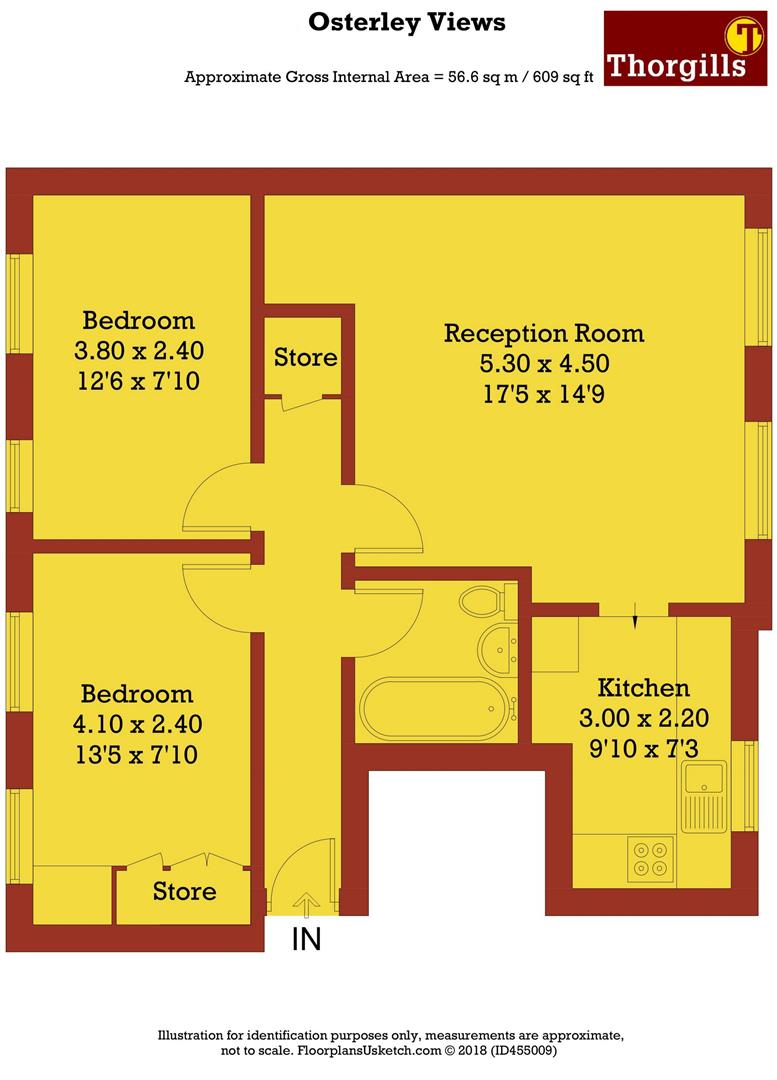 2 Bedrooms Flat for sale in Osterley Views, Ealing, London UB2