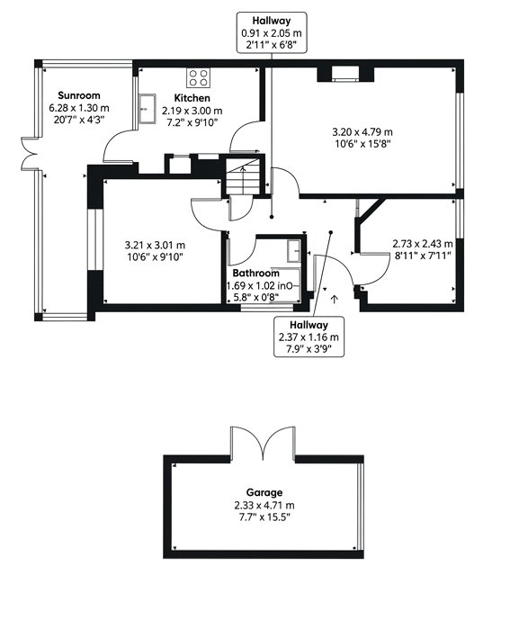 Goodwood Close, Rochester floorplan