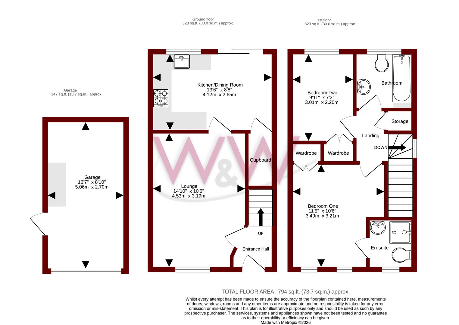 Rosemary Gardens, Whiteley floorplan