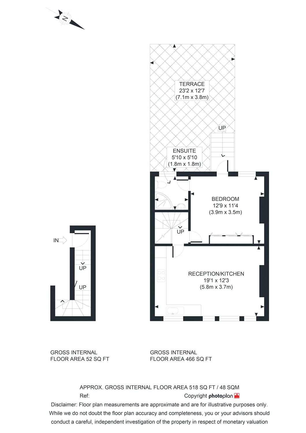 1 Bedrooms Flat to rent in Chamberlayne Road, Kensal Rise, London NW10