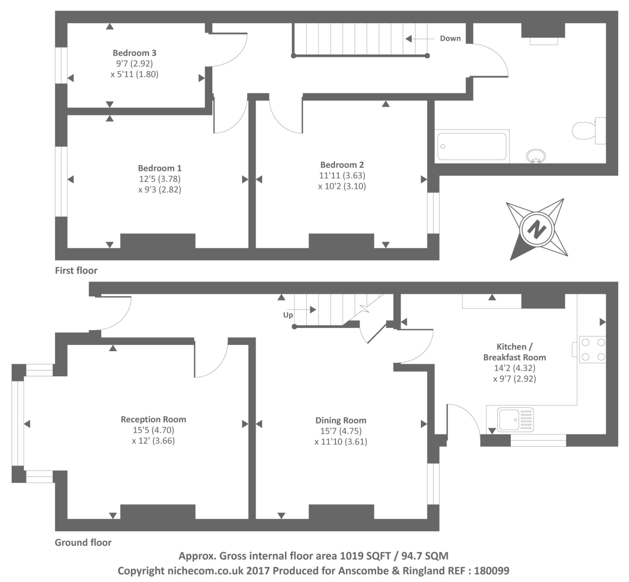 3 Bedrooms End terrace house to rent in Harrow Wealdstone, Harrow HA3