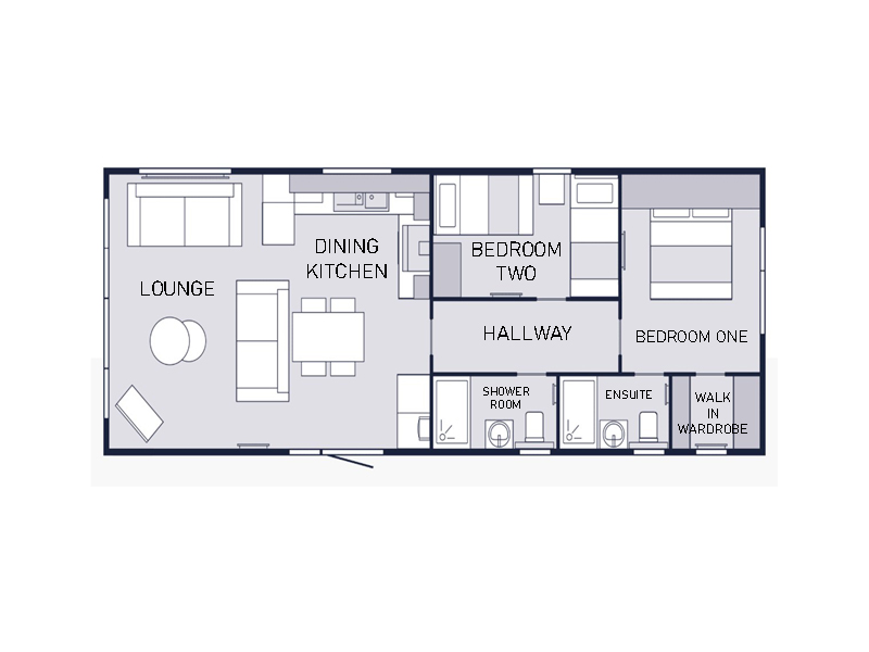 Highfield, Leisure Lodge Park, Hambleton floorplan