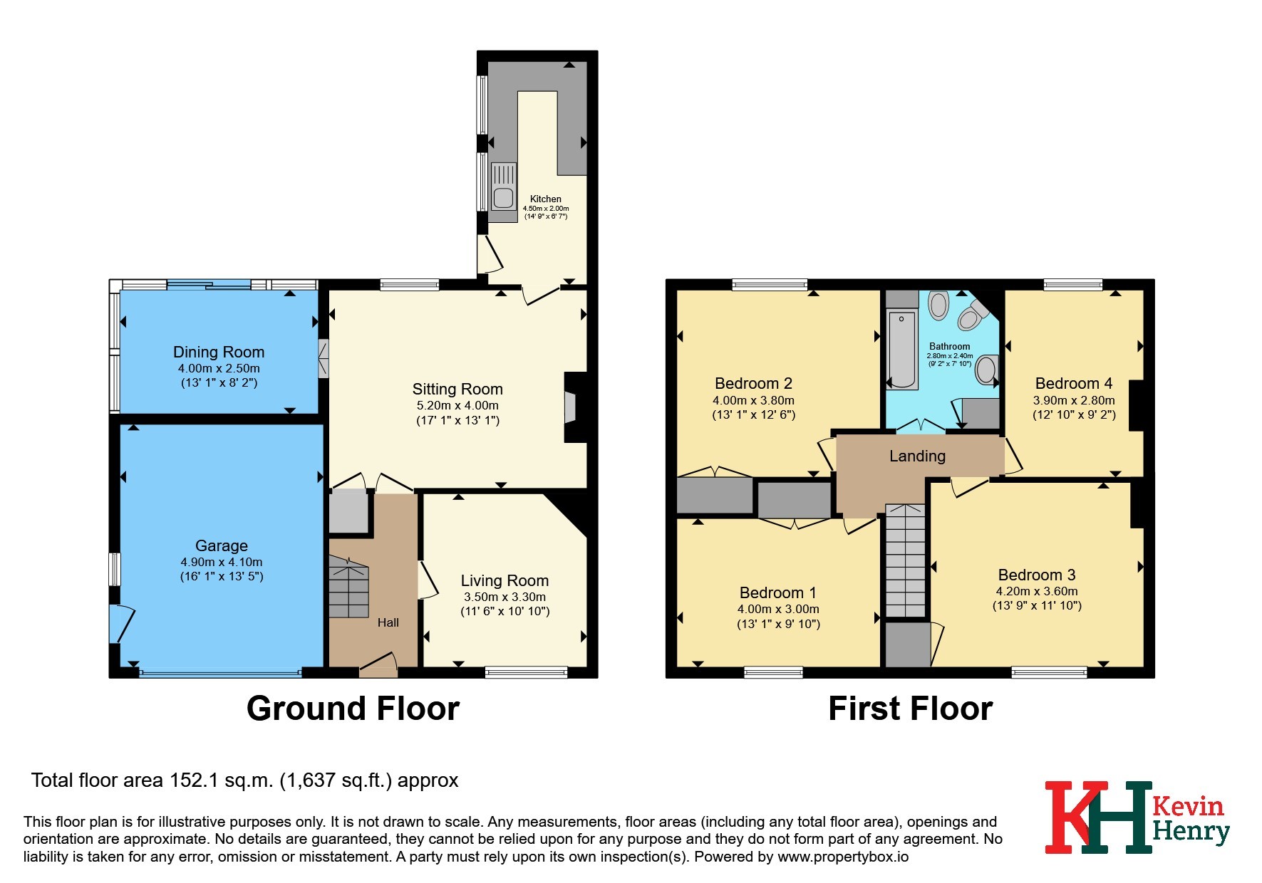37, Thaxted Road, Saffron Walden floorplan