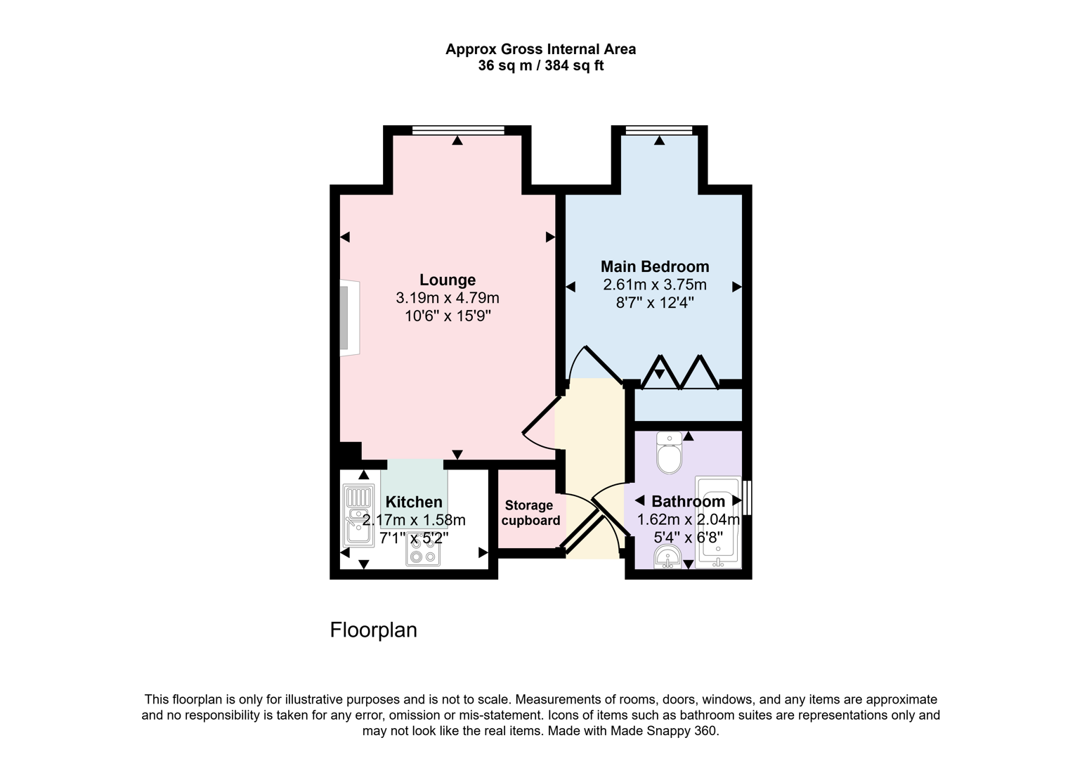 Flat 27, St. Elizabeths Court, Mayfield Avenue, London floorplan