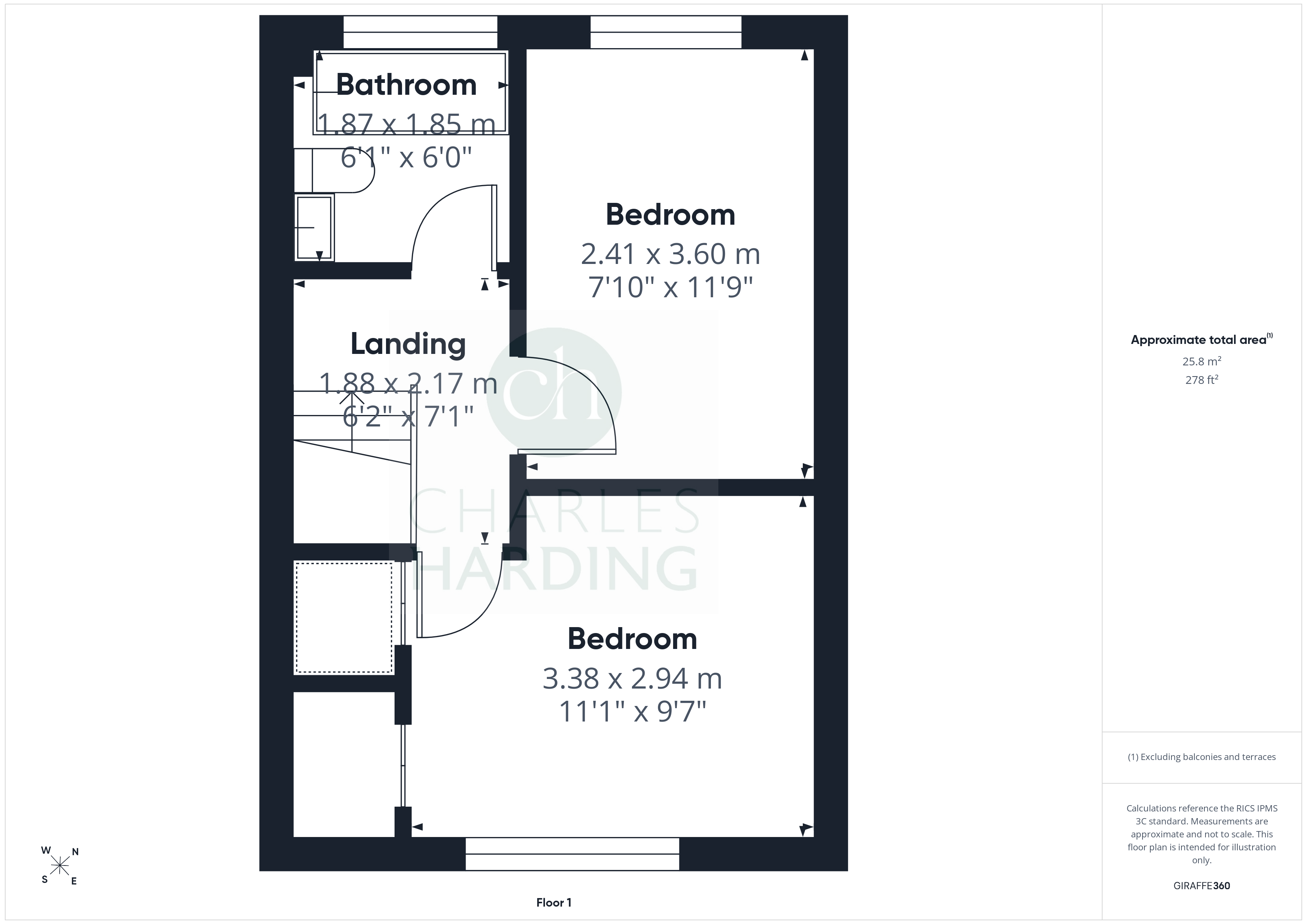 17, Beddington Court, Wiltshire floorplan