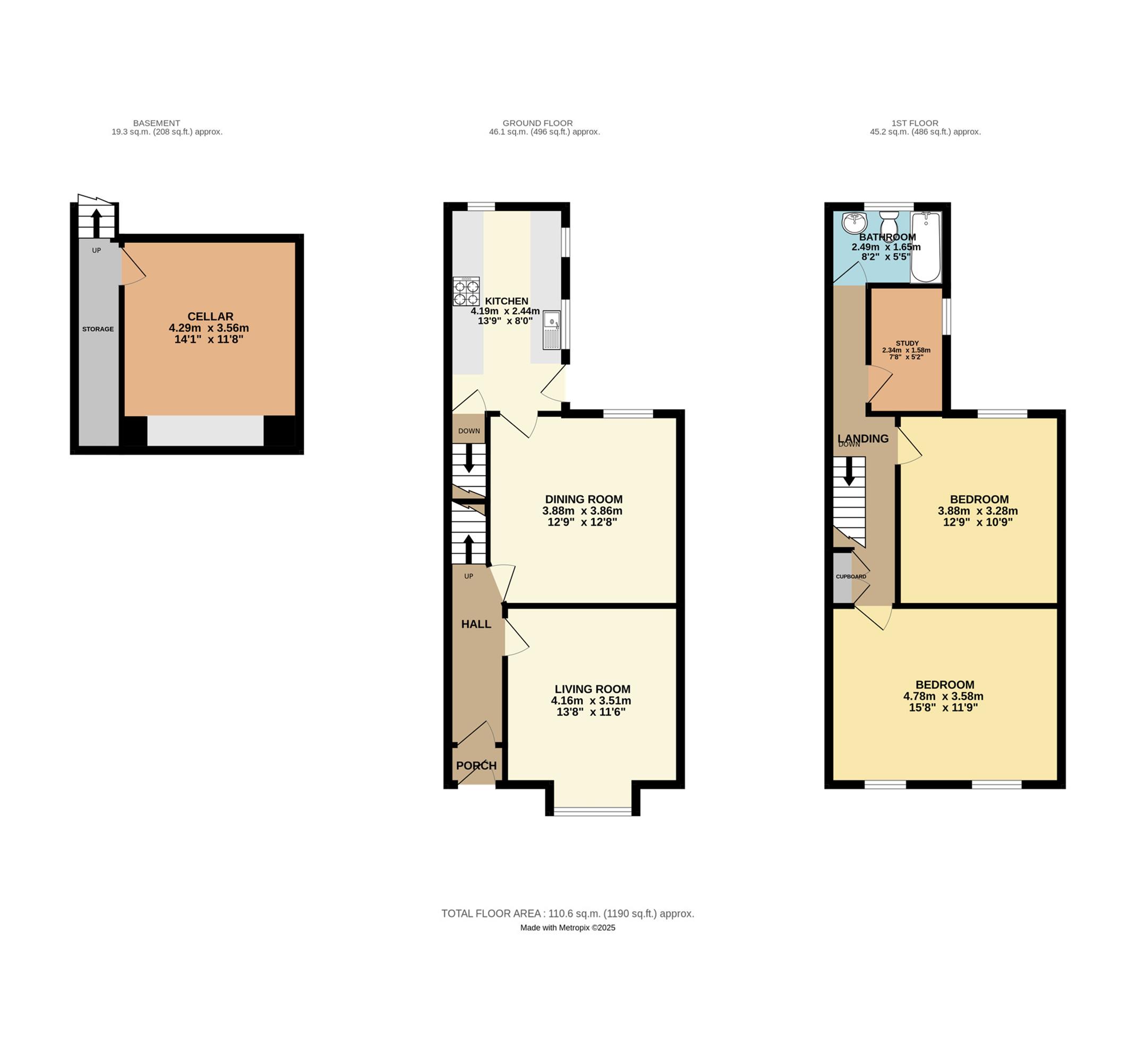 31, Didsbury Road, Stockport floorplan