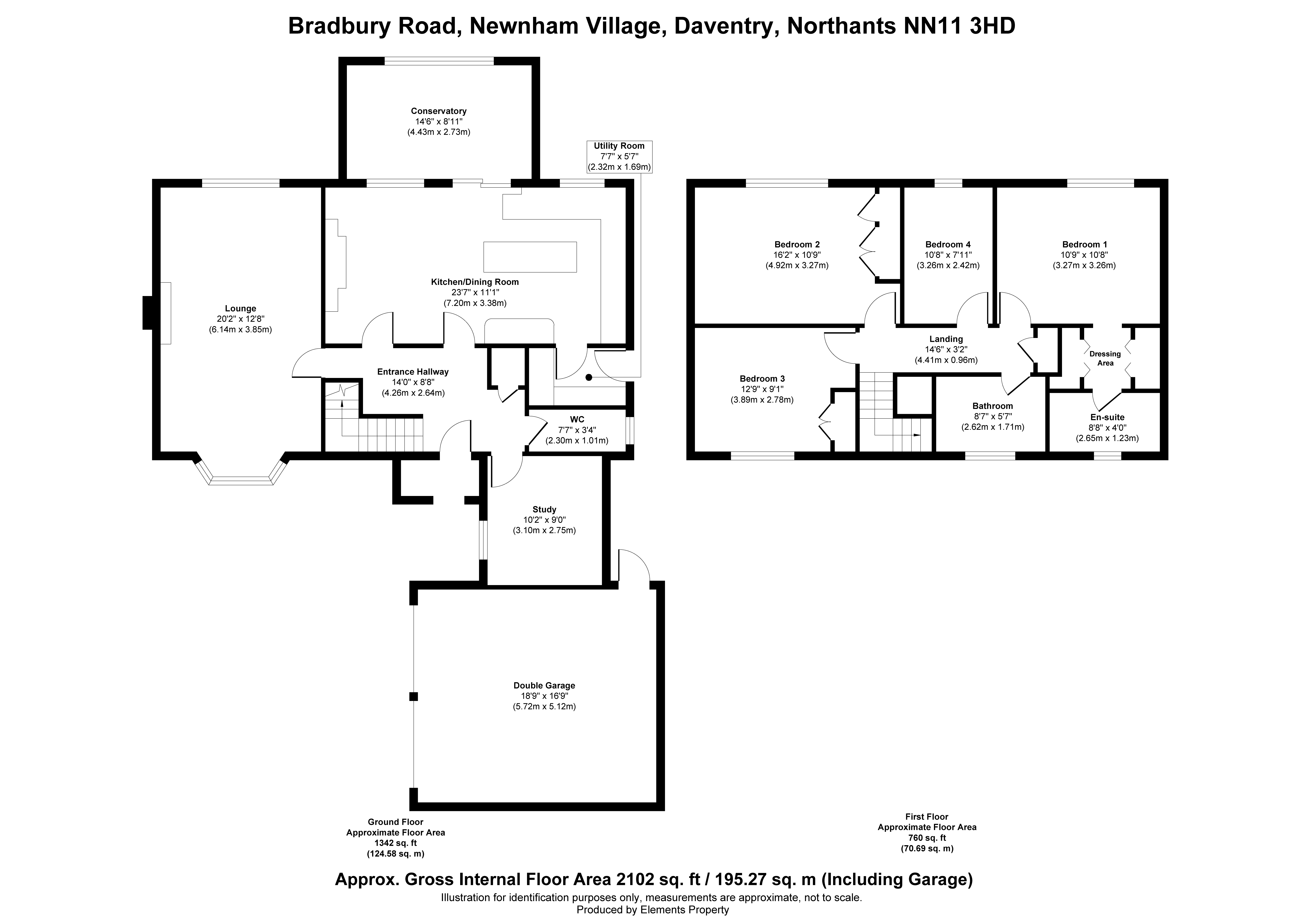 48, Bradbury Road, Daventry floorplan