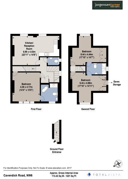 36C, Cavendish Road, London floorplan