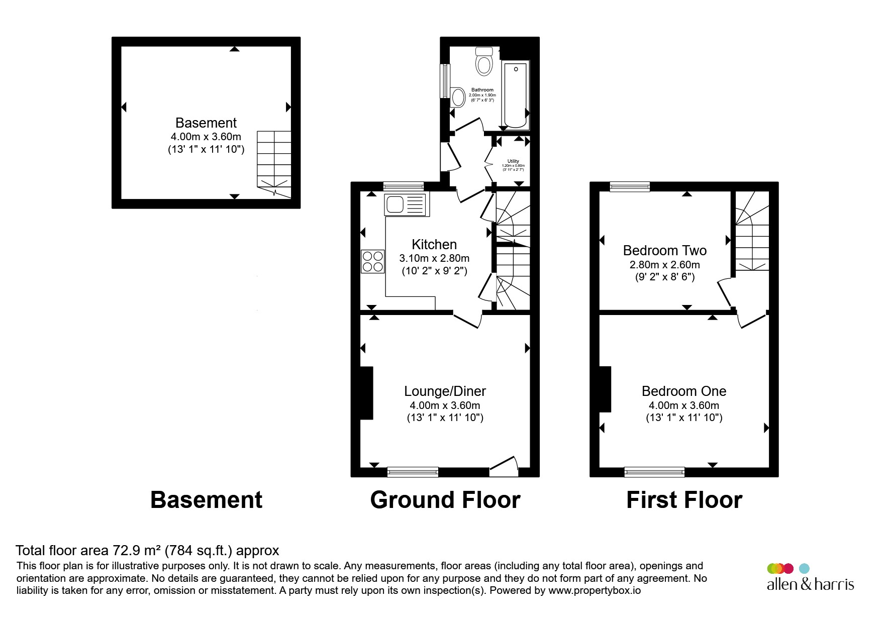 37, Commercial Road, Devizes floorplan