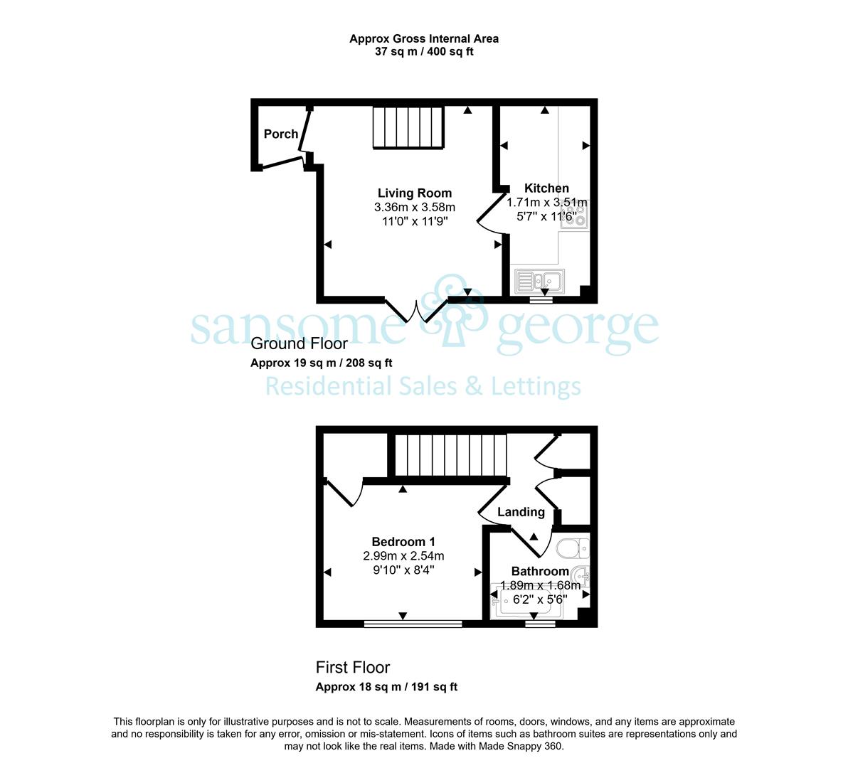 6, Caistor Close, Reading floorplan