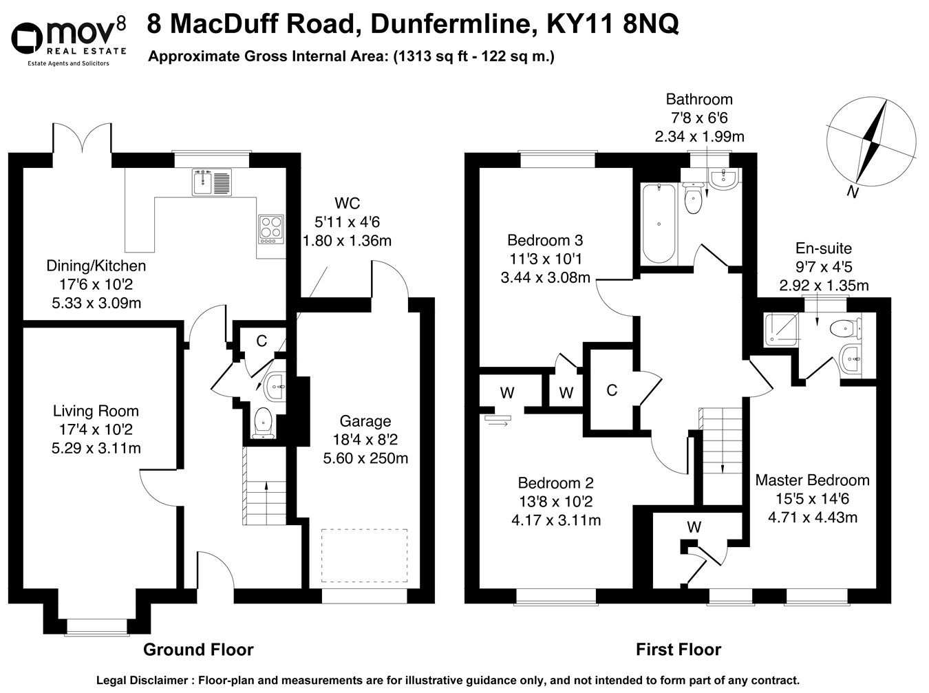 Macduff Road, Dunfermline KY11, 3 bedroom detached house for sale