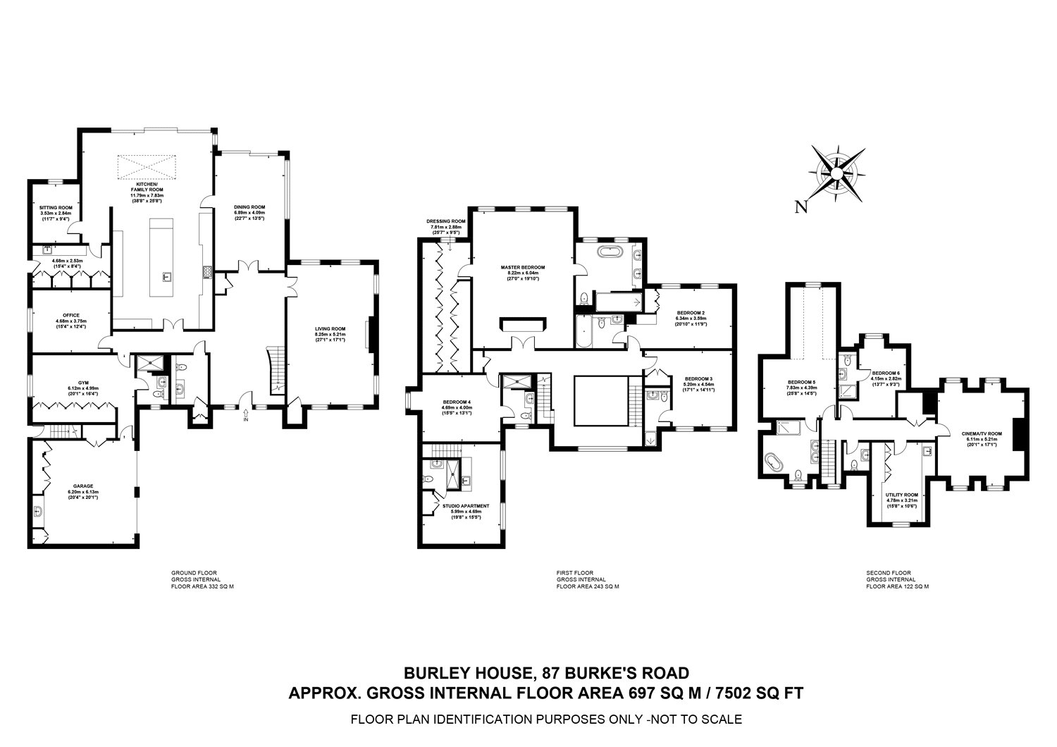 7 Bedrooms Detached house for sale in Burkes Road, Beaconsfield HP9