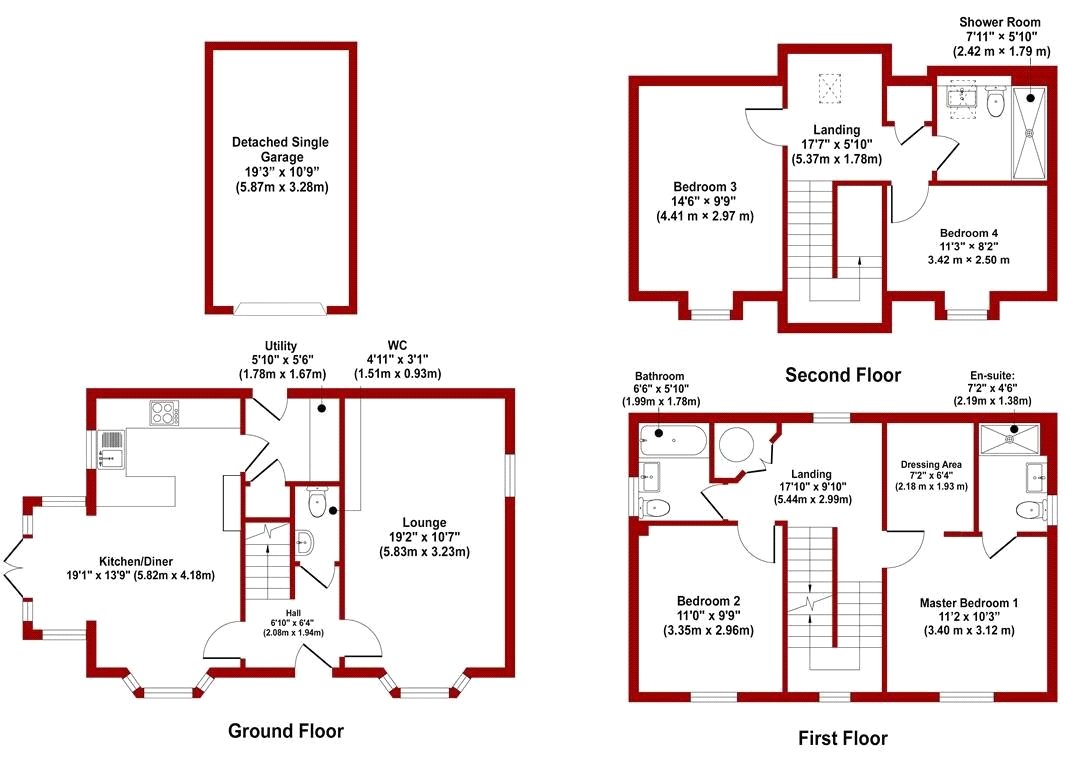 5, Saturn Road, Nottinghamshire floorplan