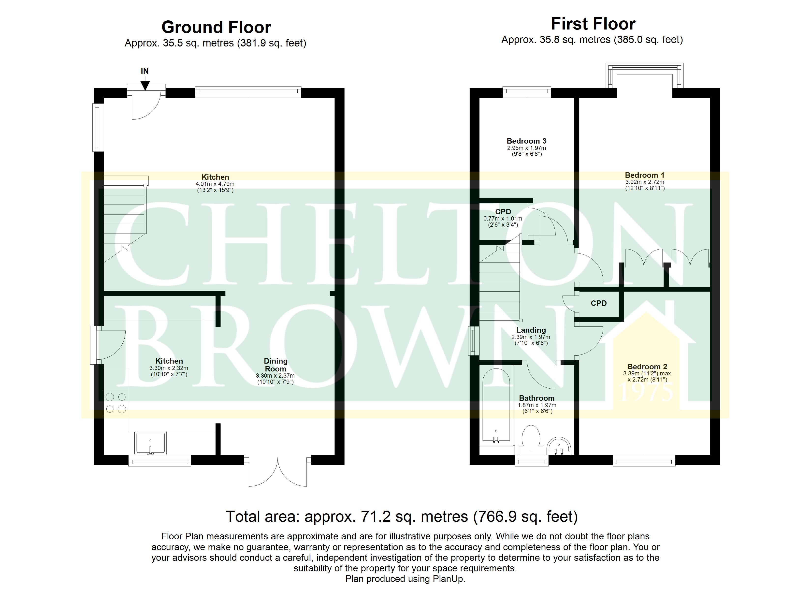 22, Matchless Close, Northampton floorplan