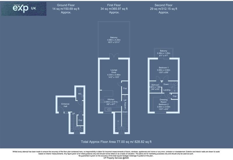 3, The Quays, Lincoln floorplan