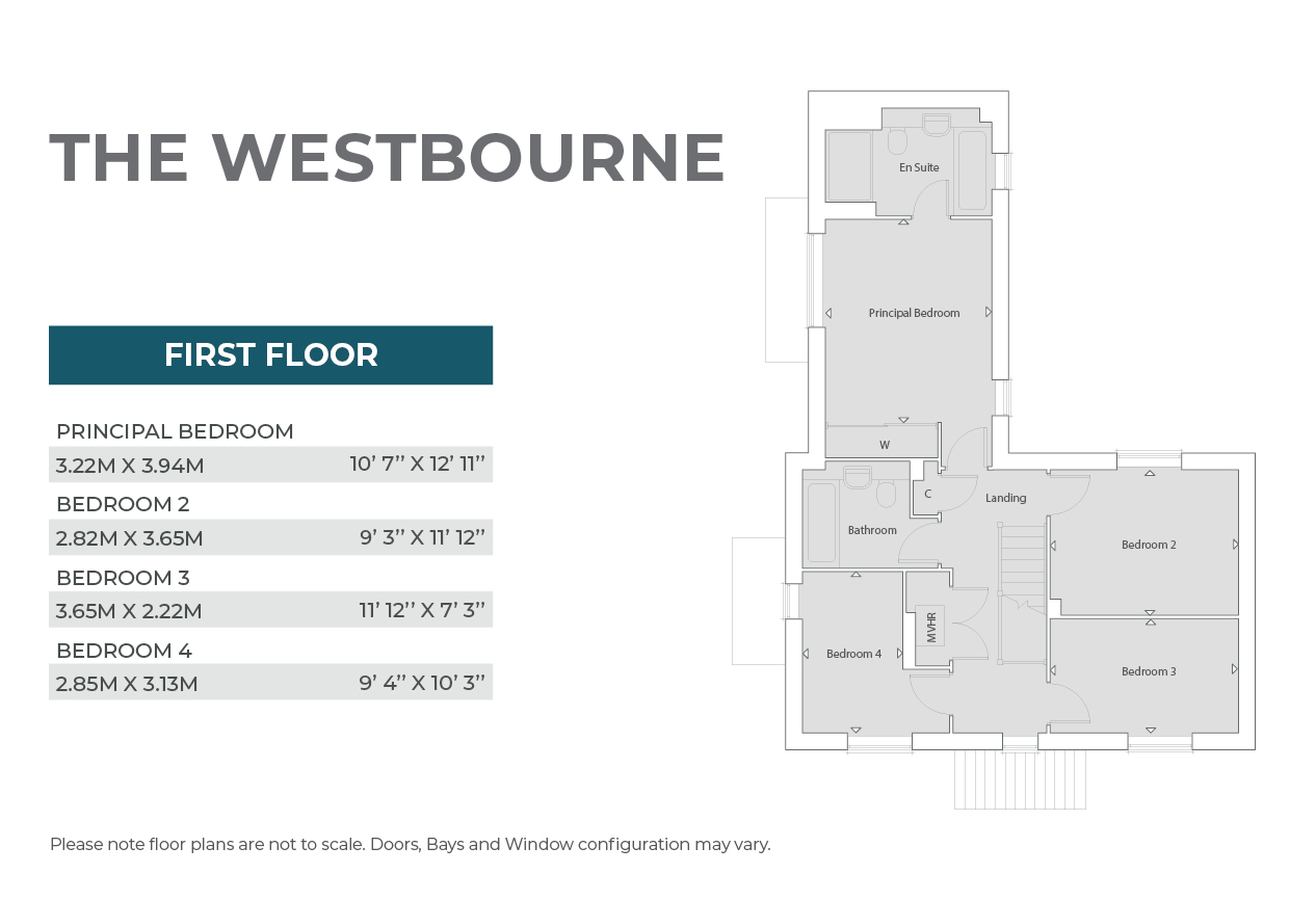 Plot 89 - The Westbourne,, Ochre Meadows, Reading floorplan