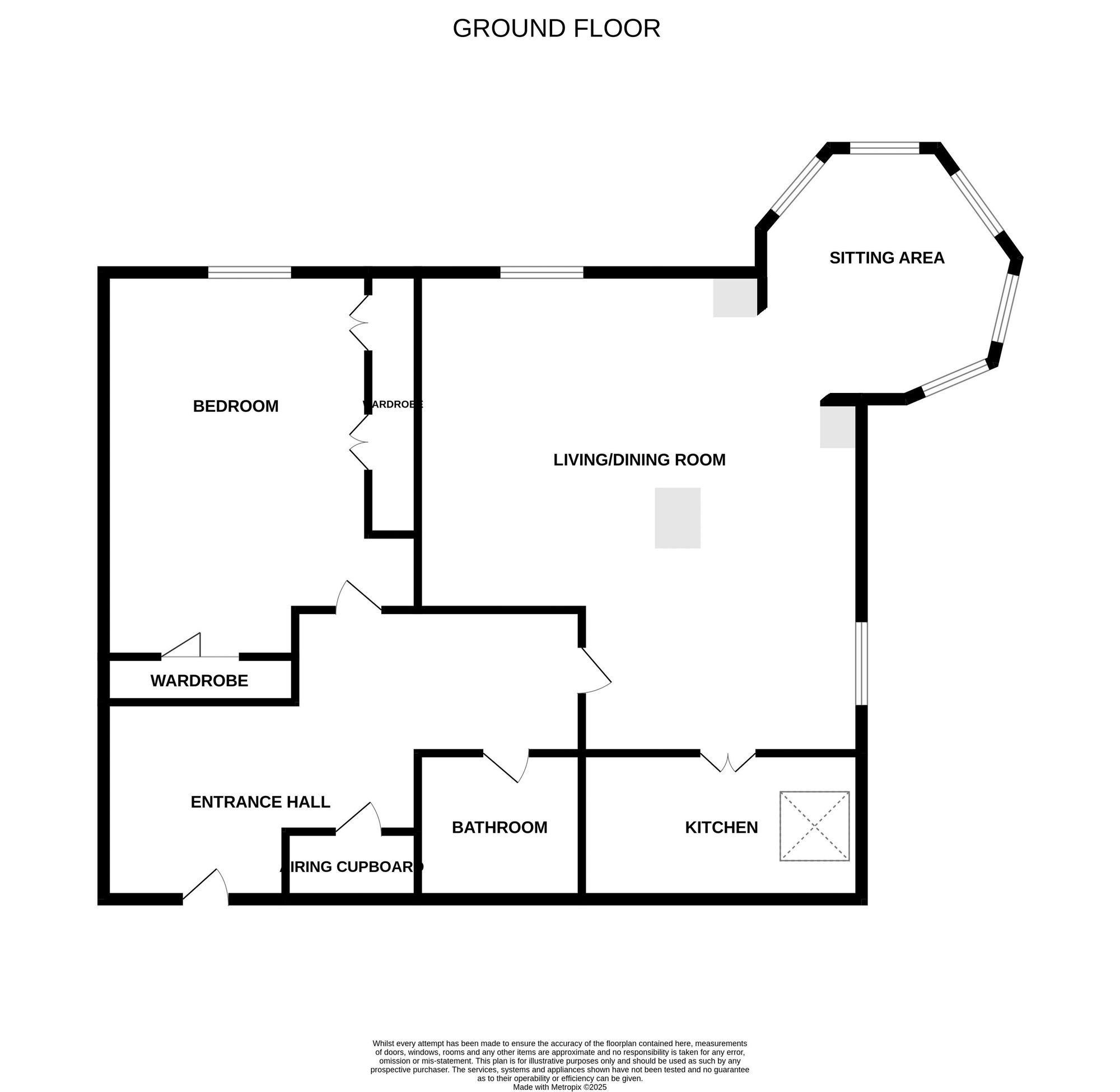 Flat 125, Castlemeads Court, Gloucester floorplan