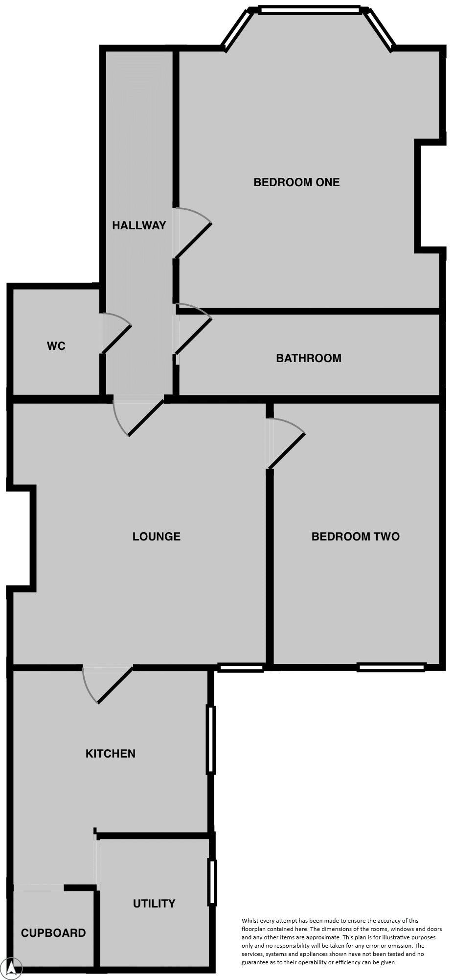 61, Glenthorn Road, Newcastle Upon Tyne floorplan