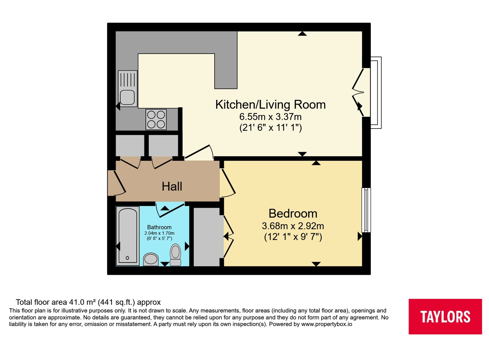 63 Watersmeet,, Grove Road, Hertfordshire floorplan