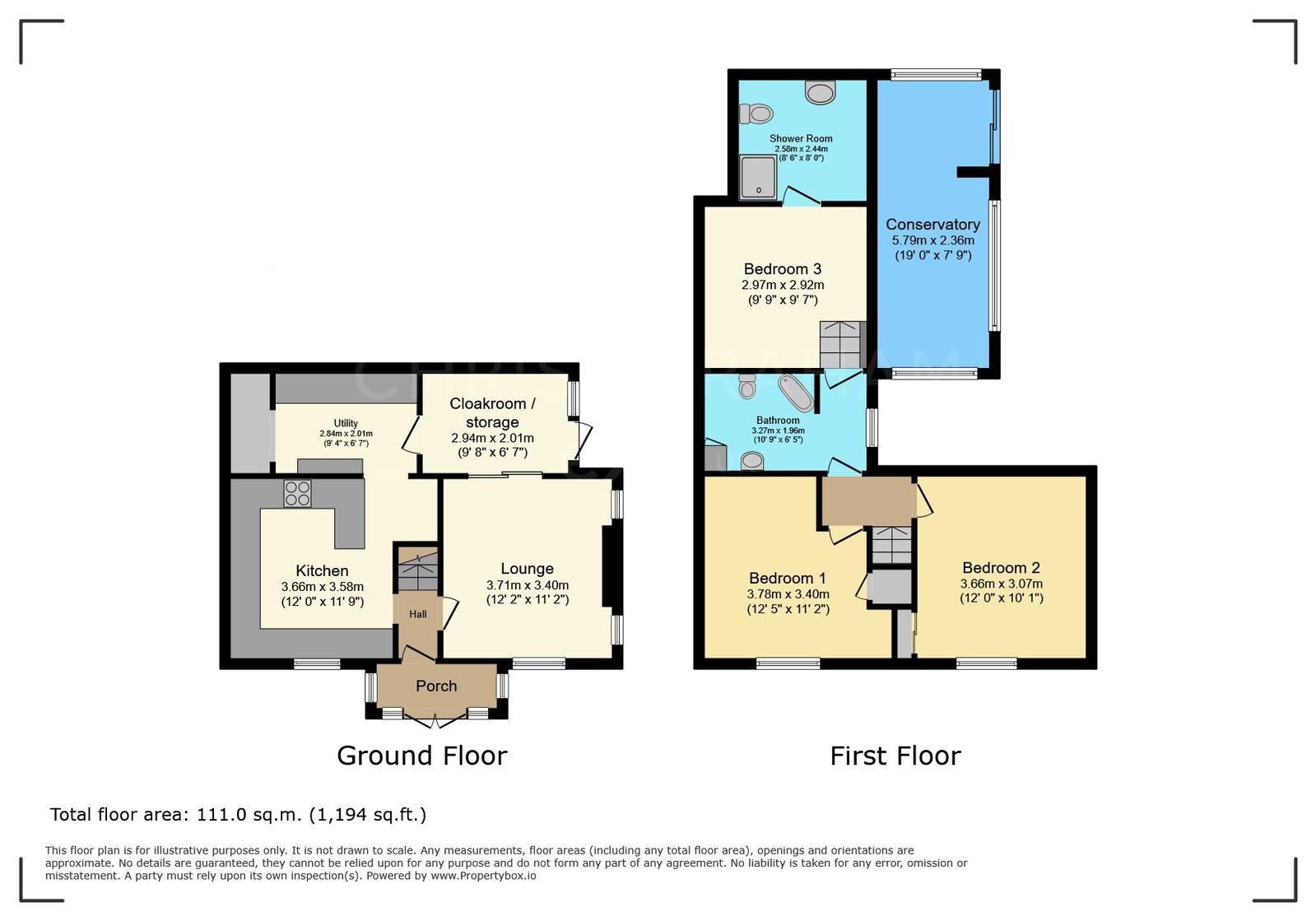 110, Thorney Road, Port Talbot floorplan