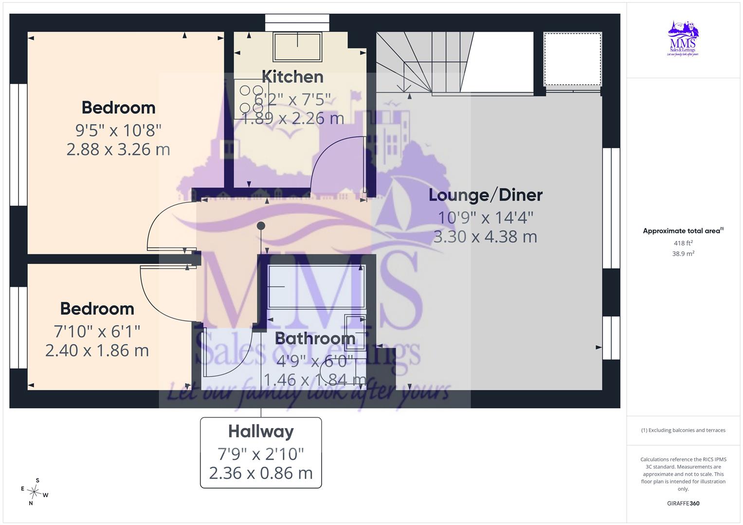 Dongola Road, Strood floorplan