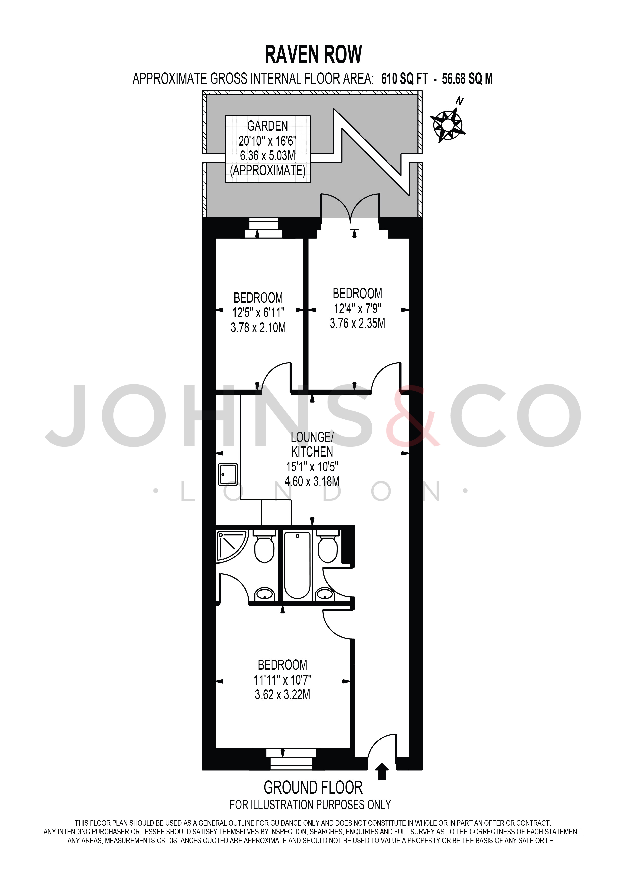 39, Raven Row, London floorplan