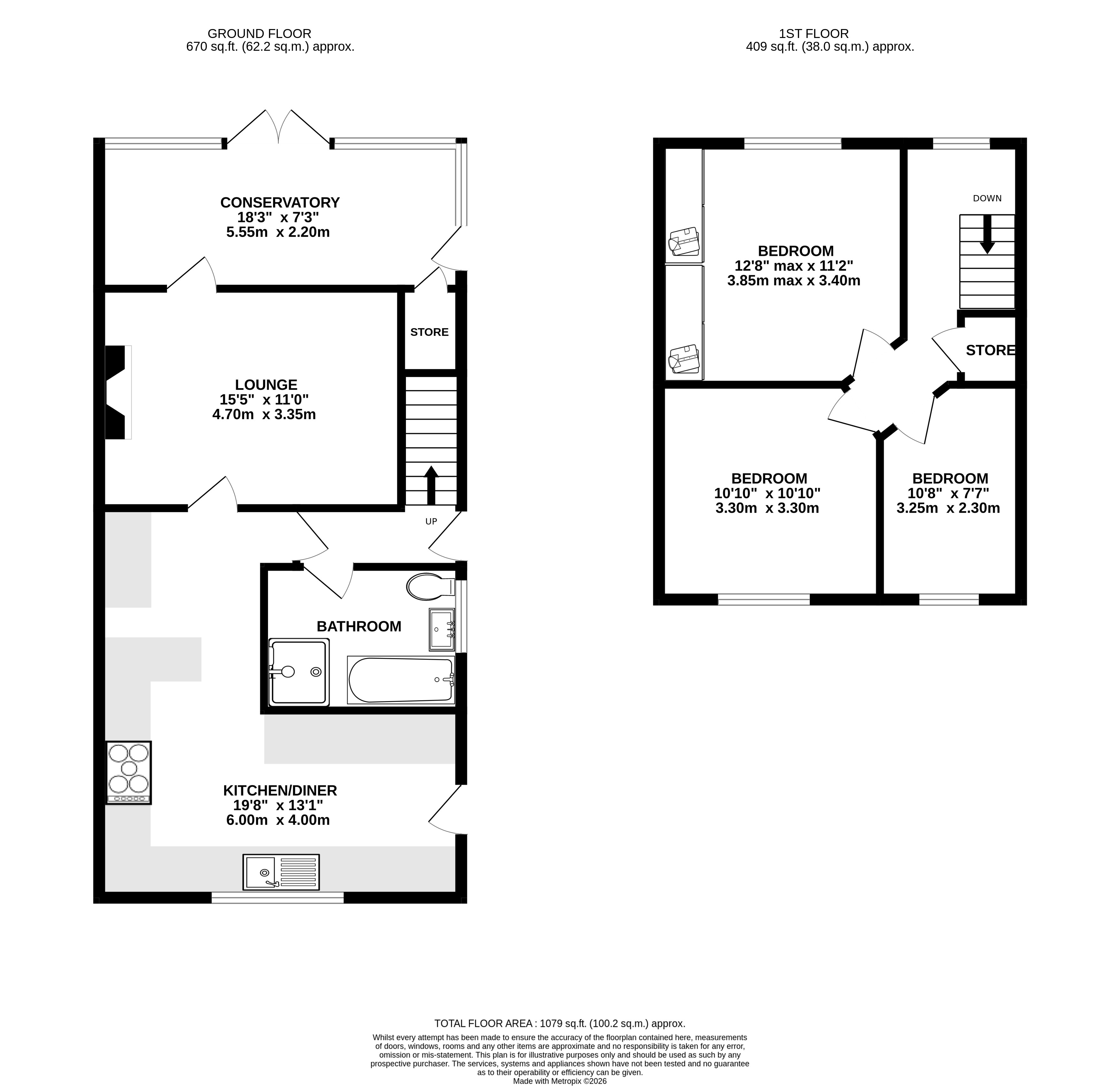 6, Shaws Yard, Belper floorplan