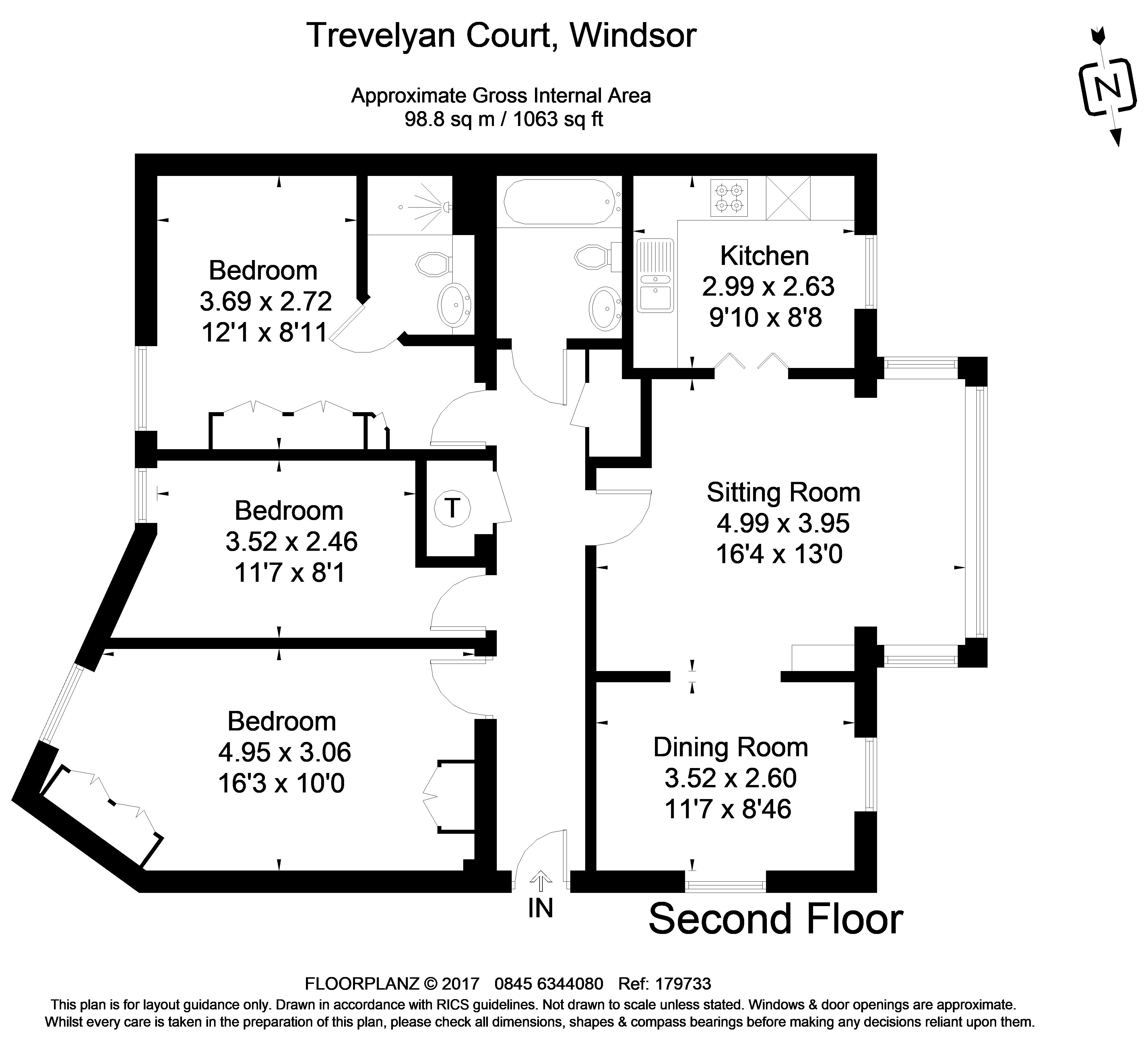 25, Trevelyan, Green Lane, Windsor floorplan