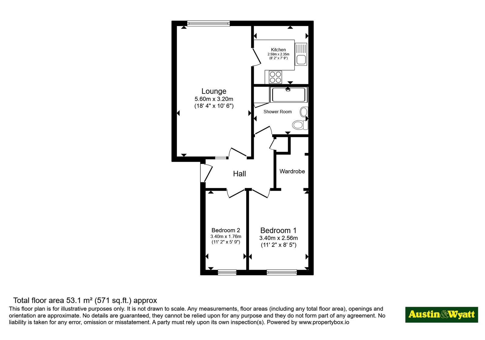 39, Taverner Close, Dorset floorplan
