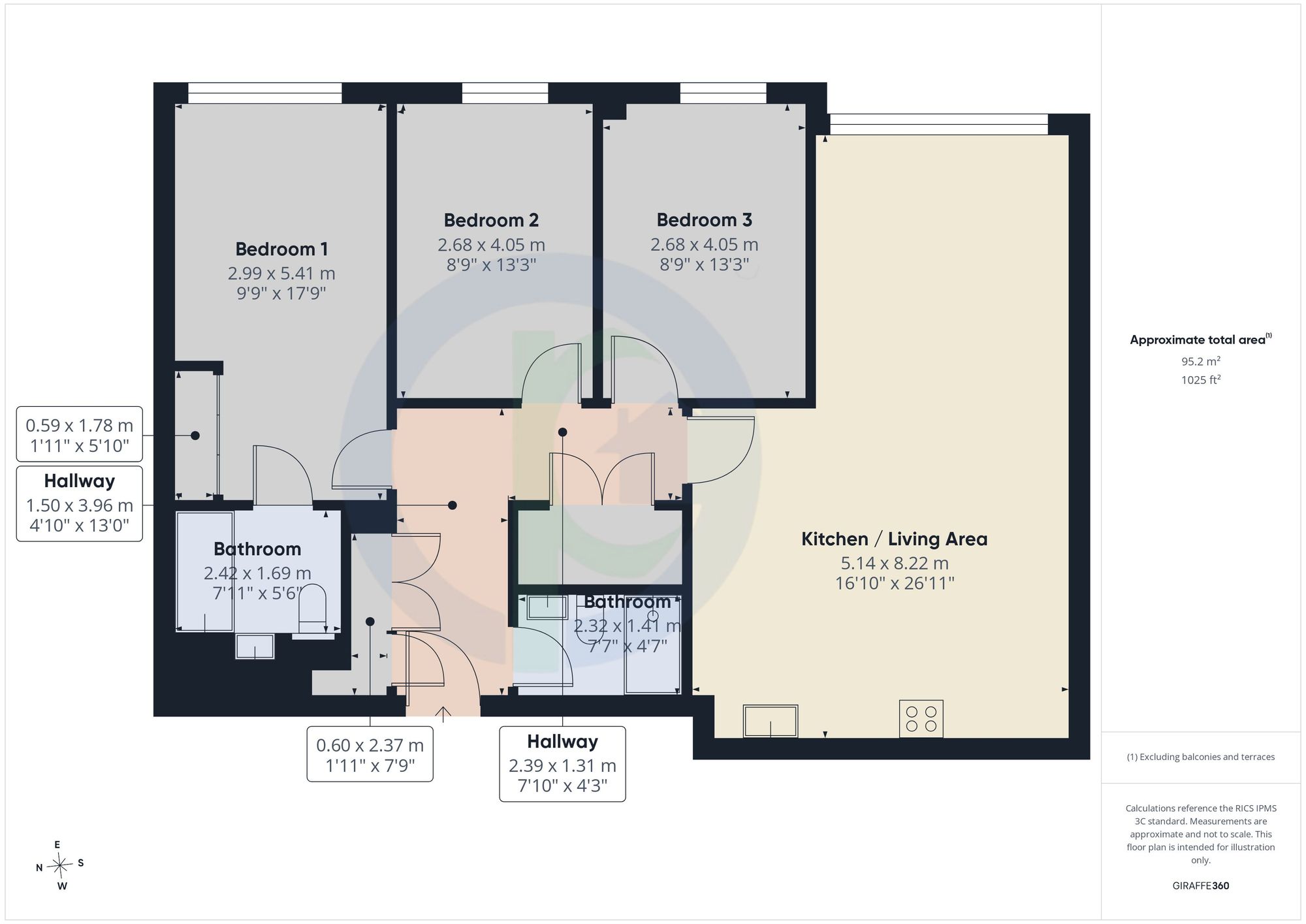 58 Clement Court Letchworth Road, Stanmore floorplan