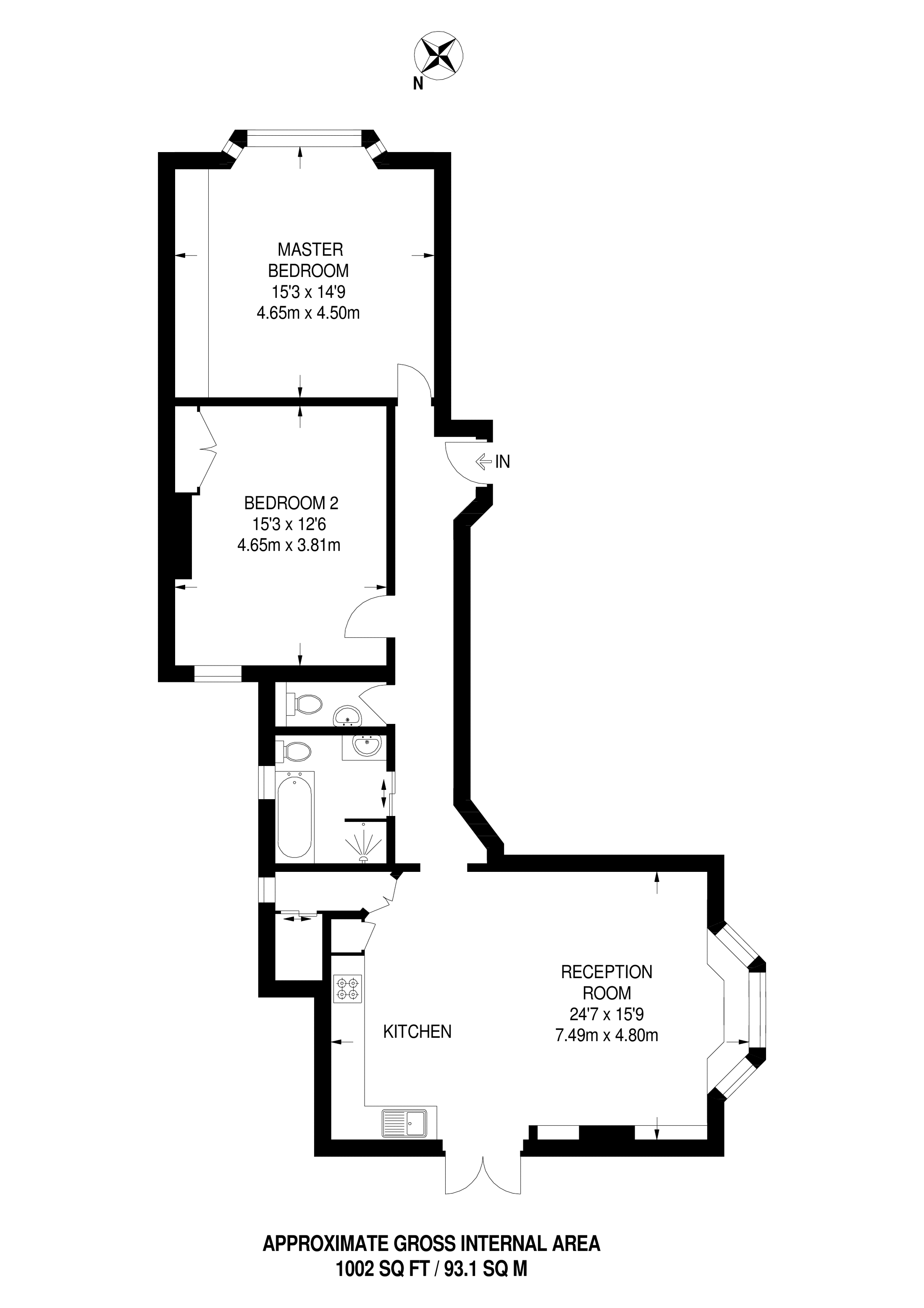 2 Bedrooms  to rent in Rutland Park Gardens, Willesden Green NW2