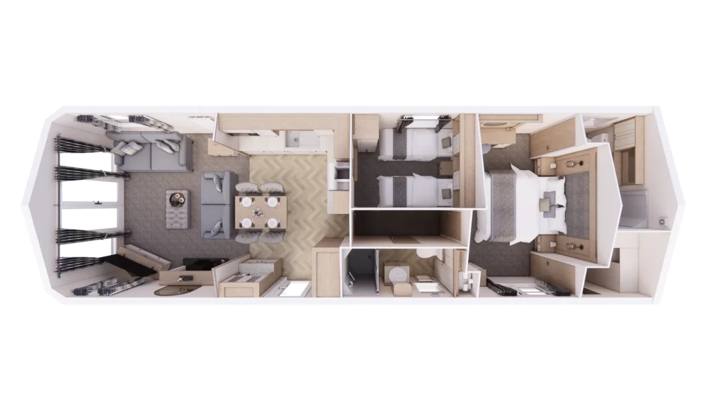 Pease Bay Holiday Park, Southern Upland Way, Cockburnspath floorplan