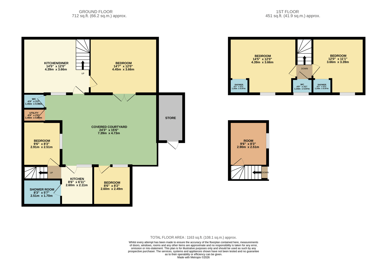 66, La Colomberie, St Helier floorplan