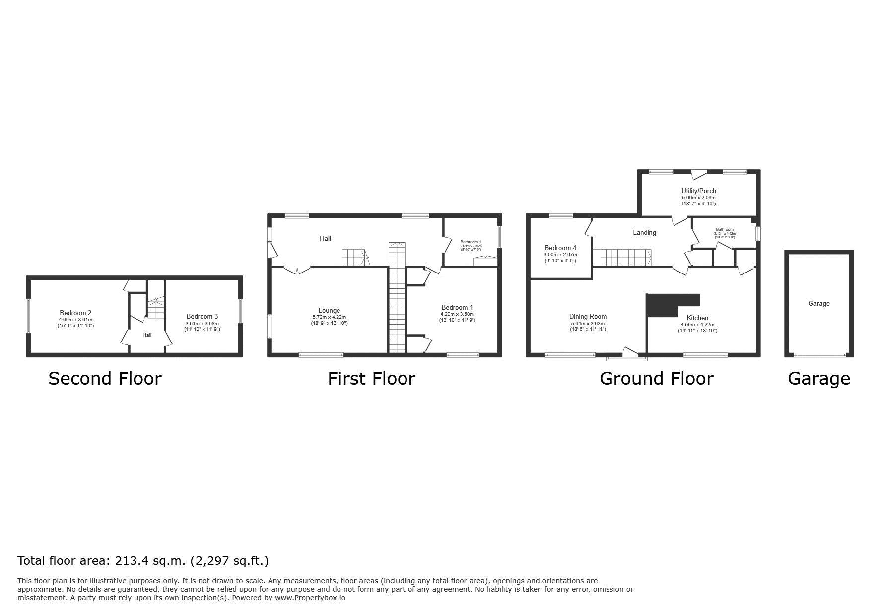 Snuff Mill Cottage, Morpeth floorplan