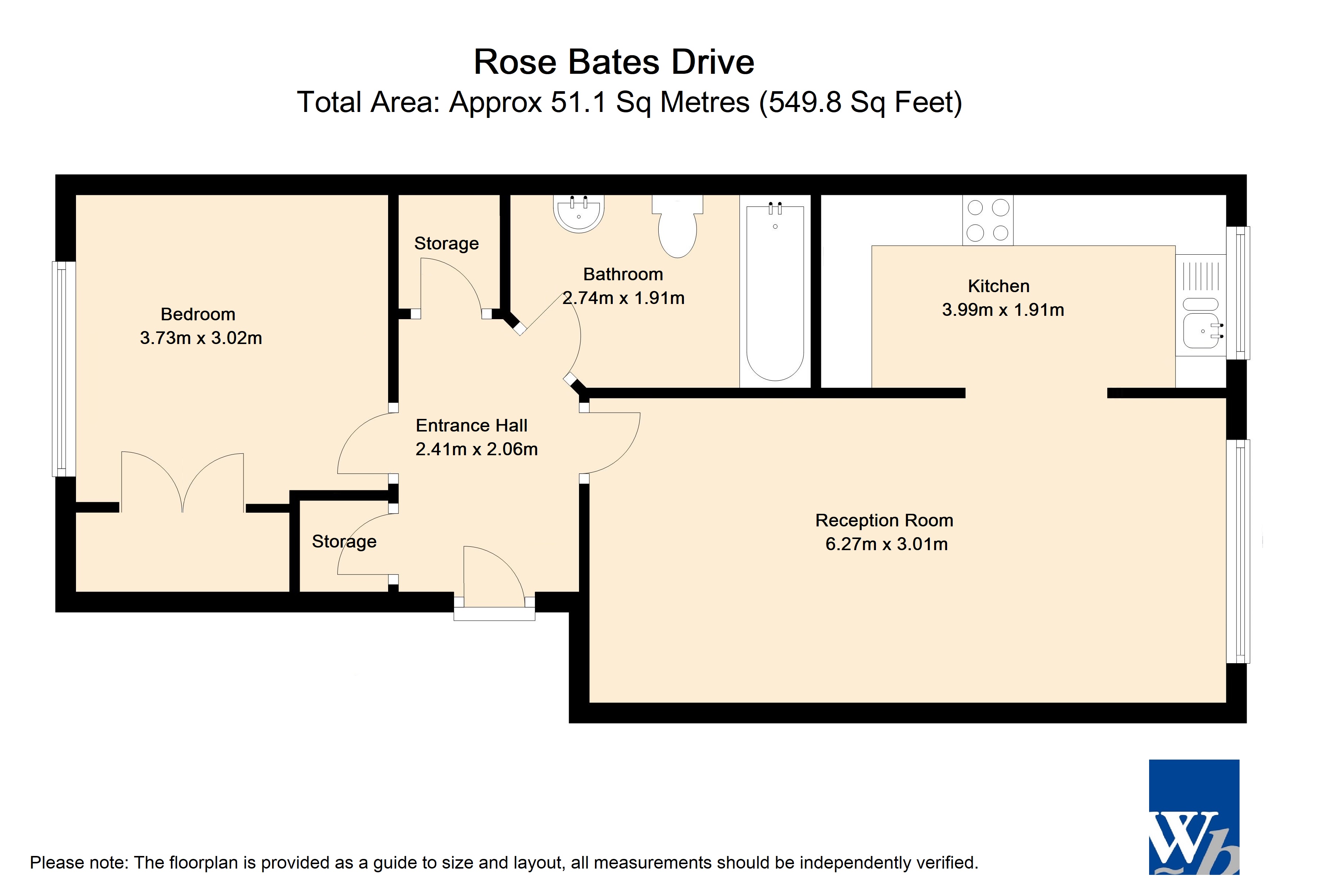 1 Bedrooms Flat for sale in Rose Bates Drive, London NW9