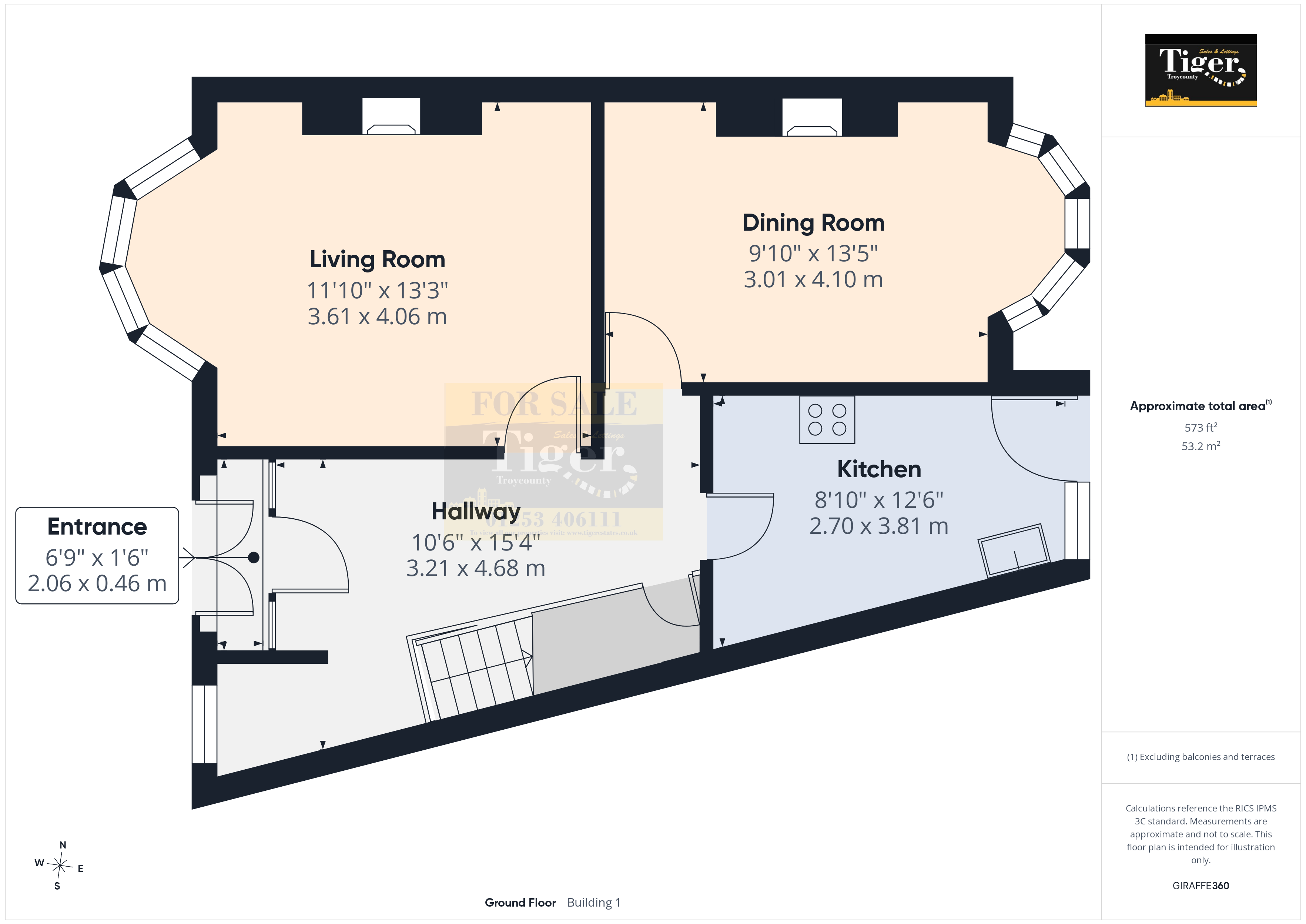 27, Leicester Road, Blackpool floorplan