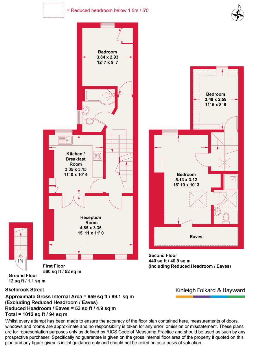 Skelbrook Street, London floorplan