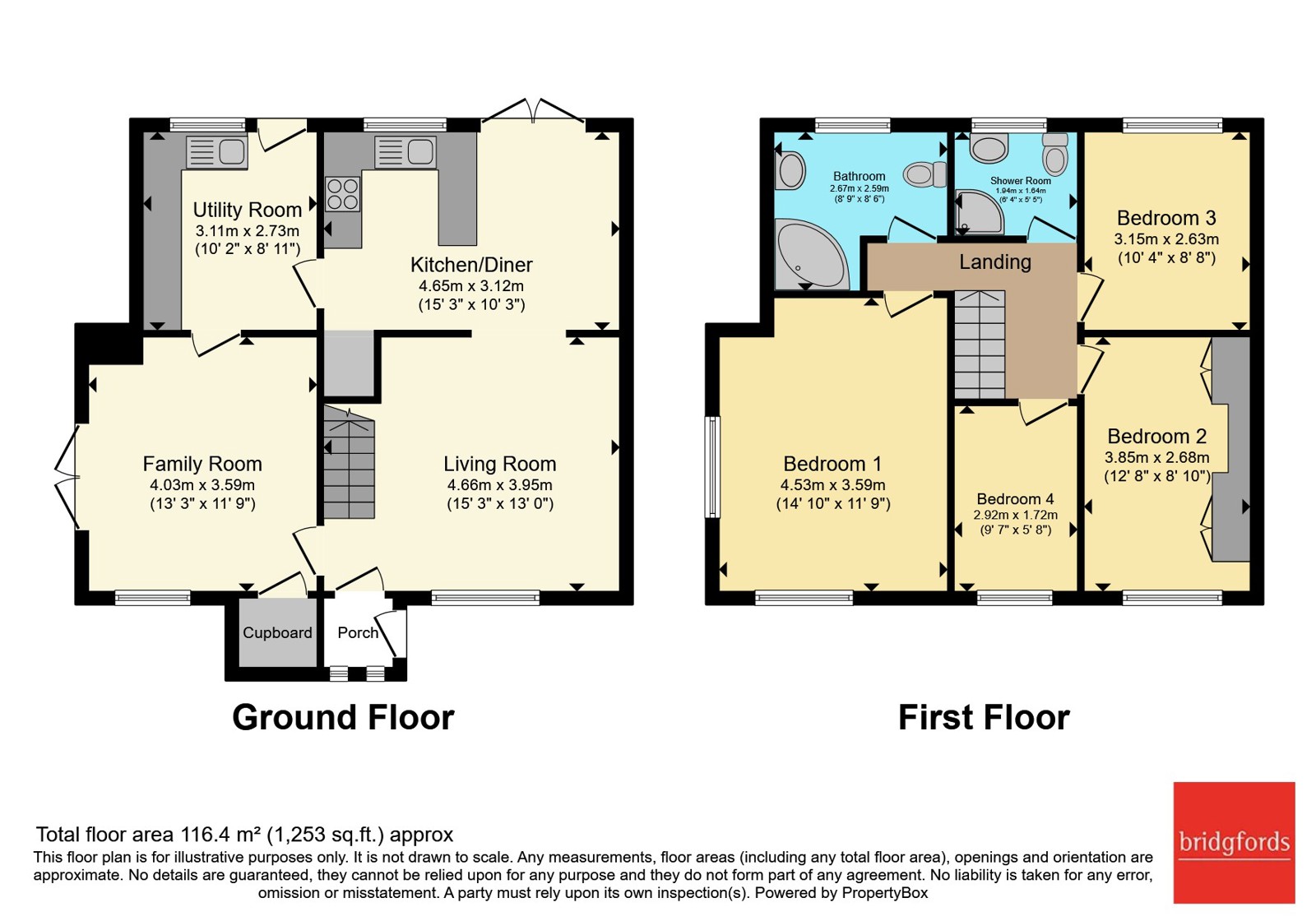 209, Culcheth Lane, Lancashire floorplan