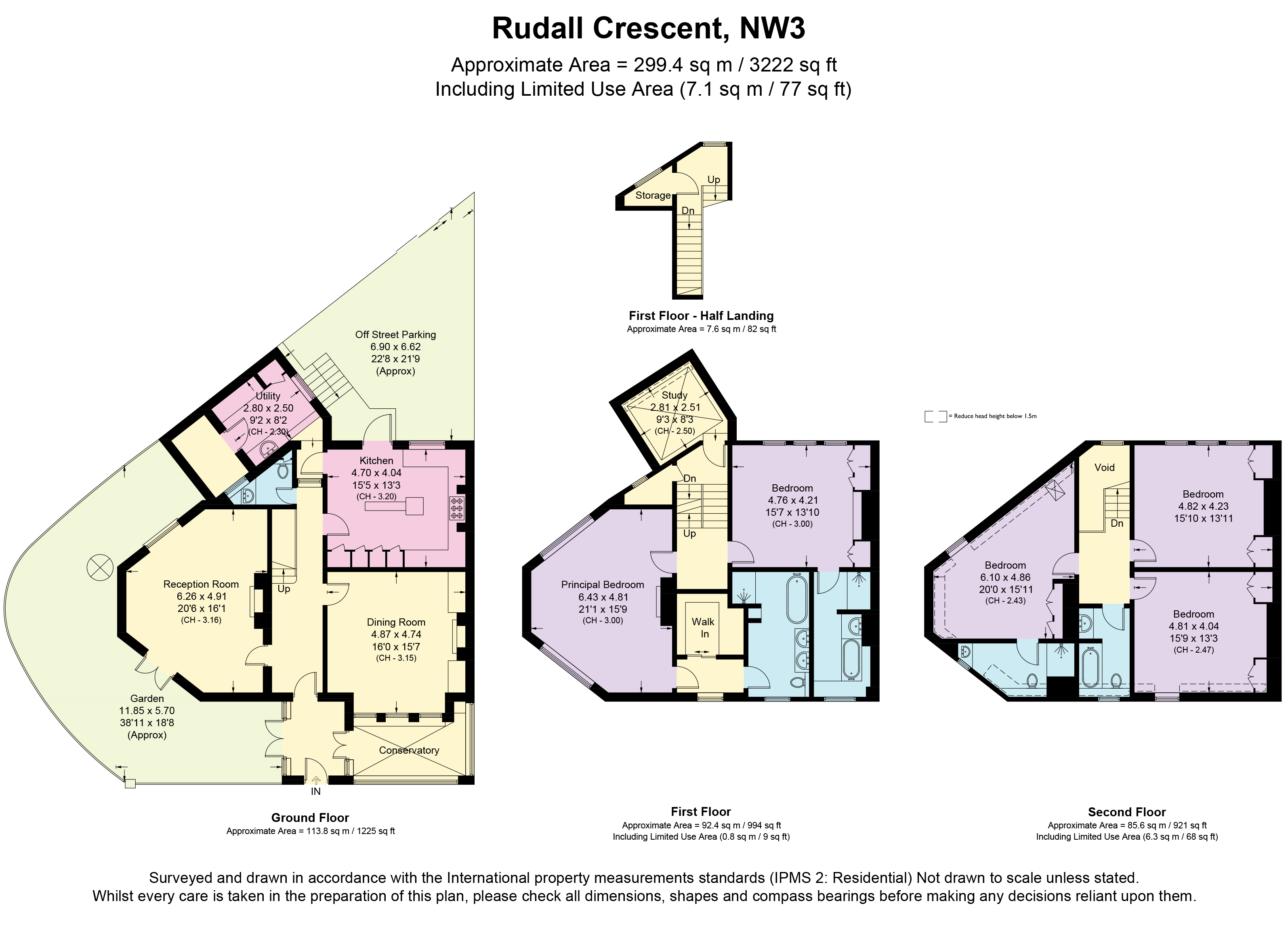 6, Rudall Crescent, London floorplan