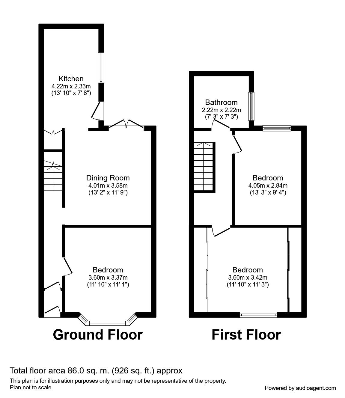 3 Bedrooms Terraced house to rent in Gerald Road, Salford M6