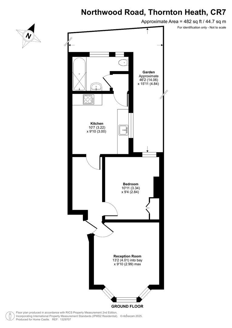 5, Northwood Road, Thornton Heath floorplan