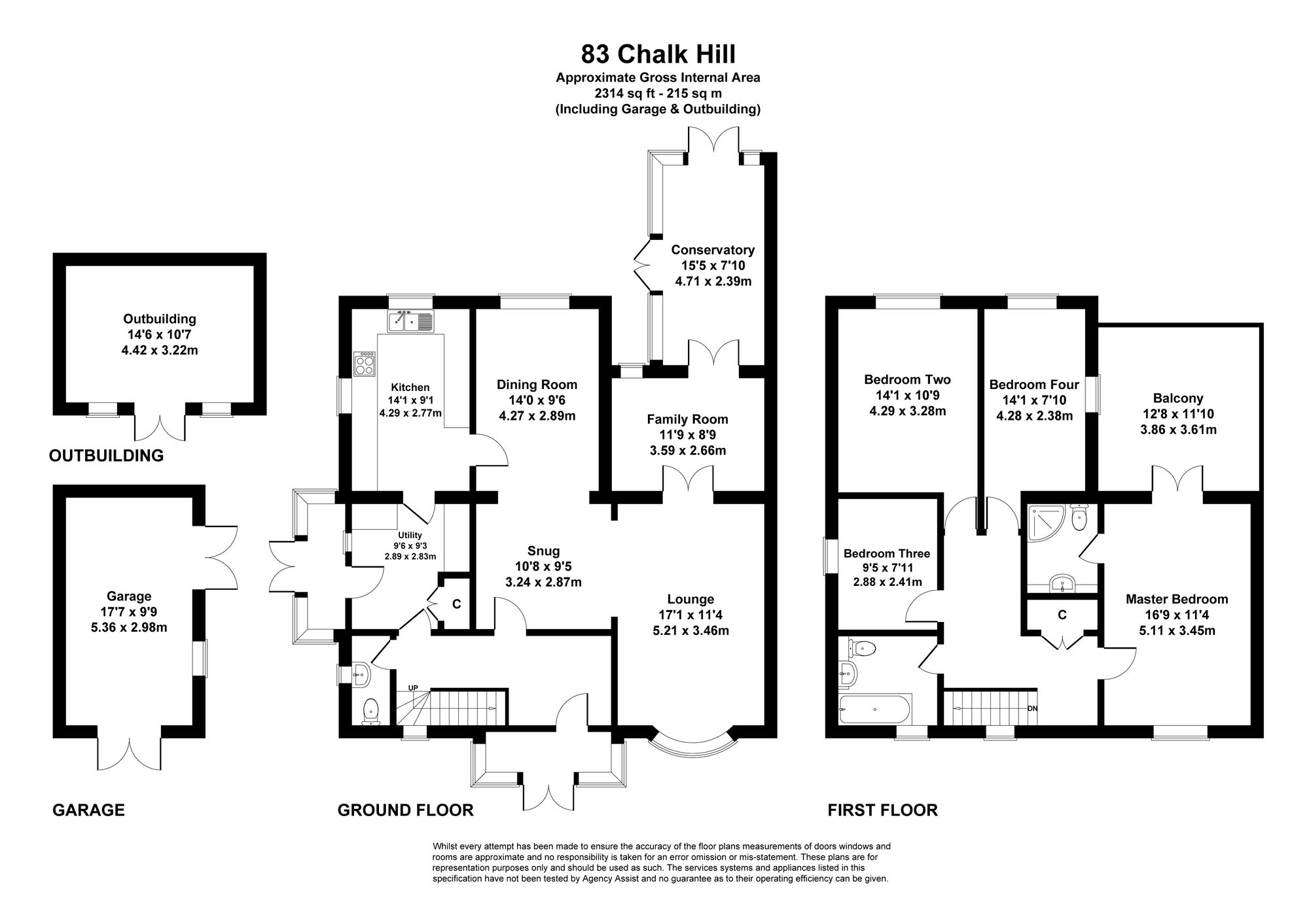 83 Chalk Hill, Southampton floorplan