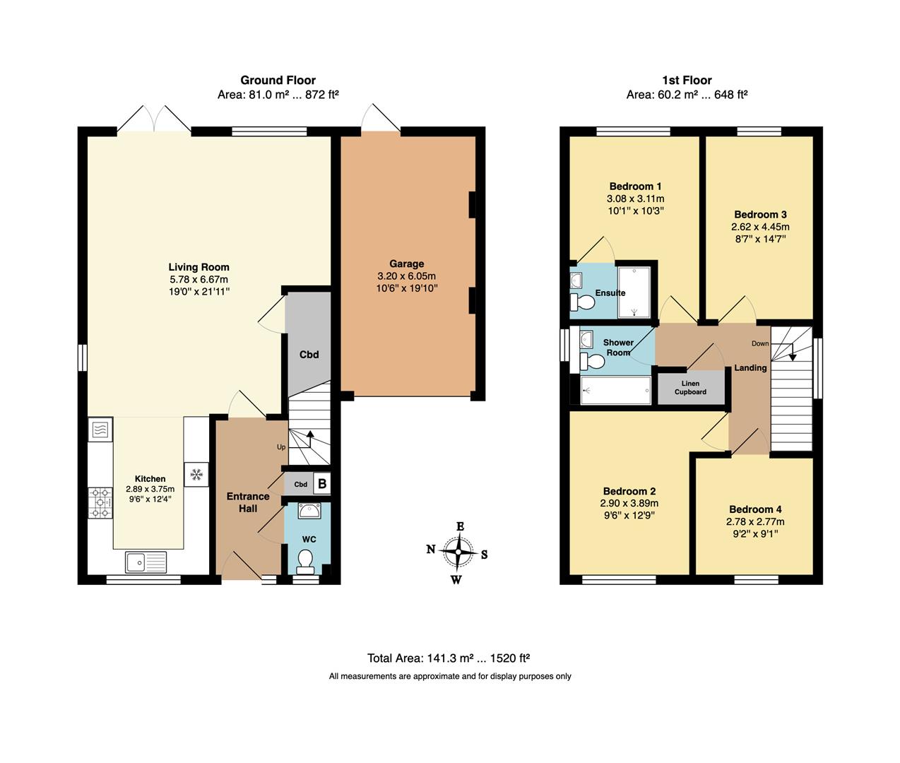 7, Bosigran Place, St. Austell floorplan