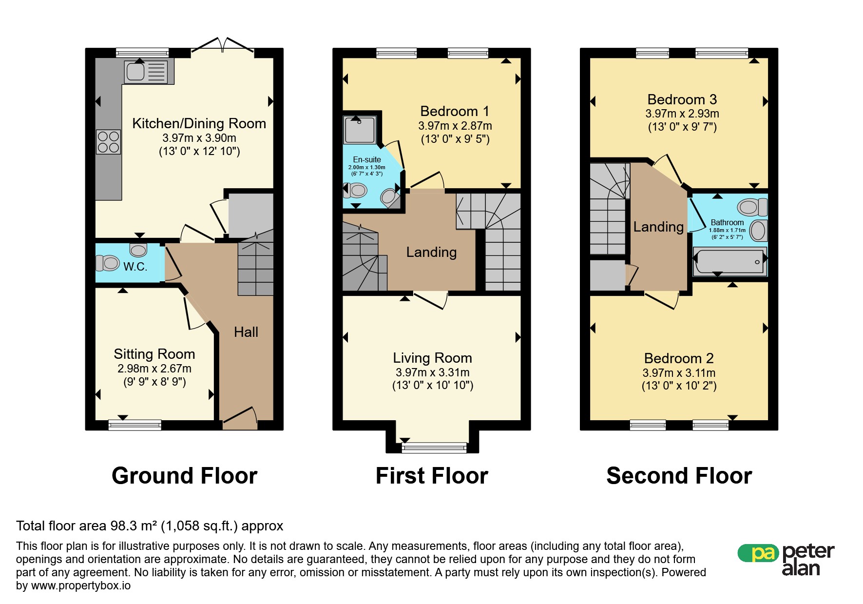 59, Ffordd Y Mileniwm, Barry floorplan