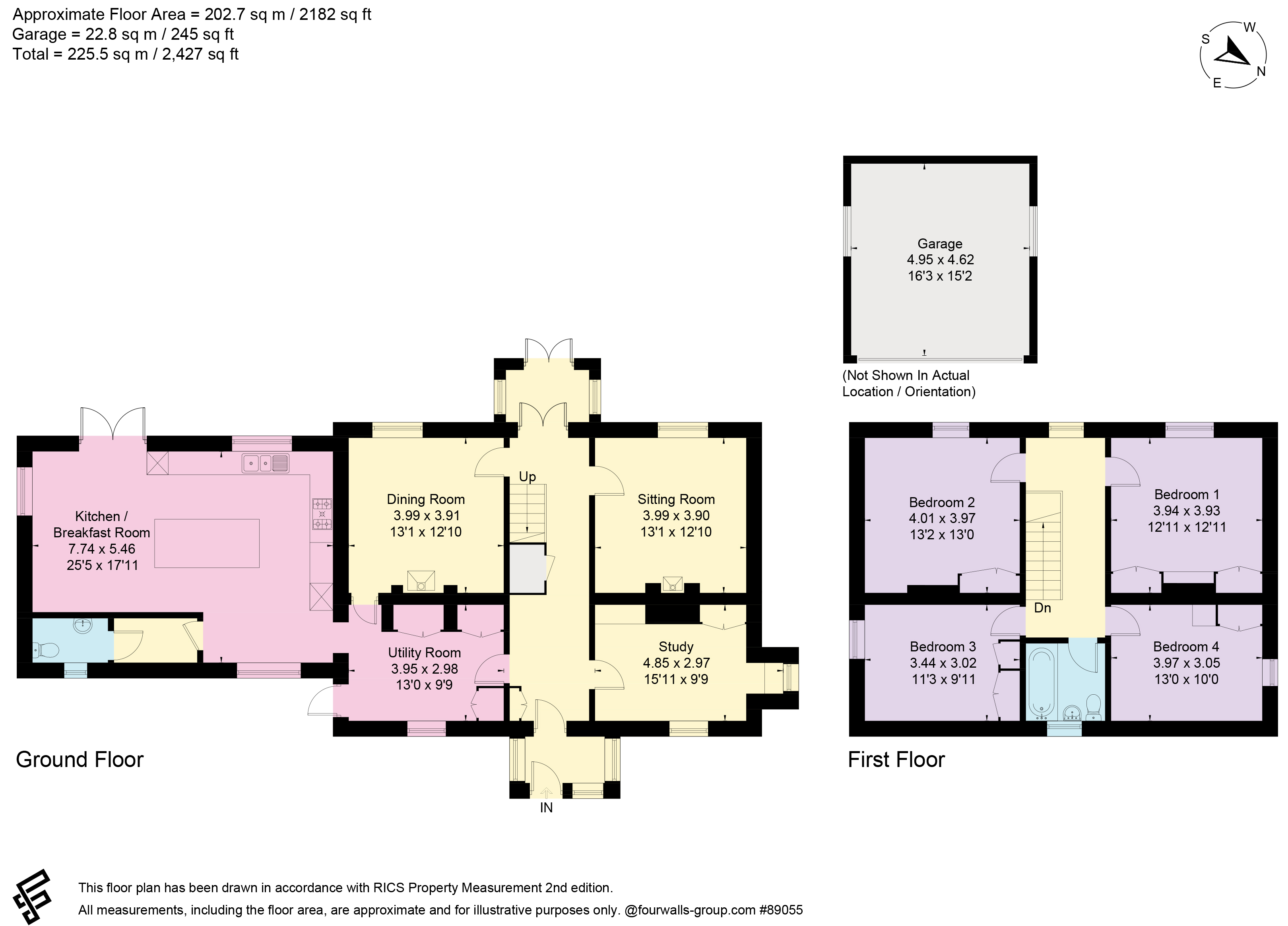 The Hill, Andover floorplan