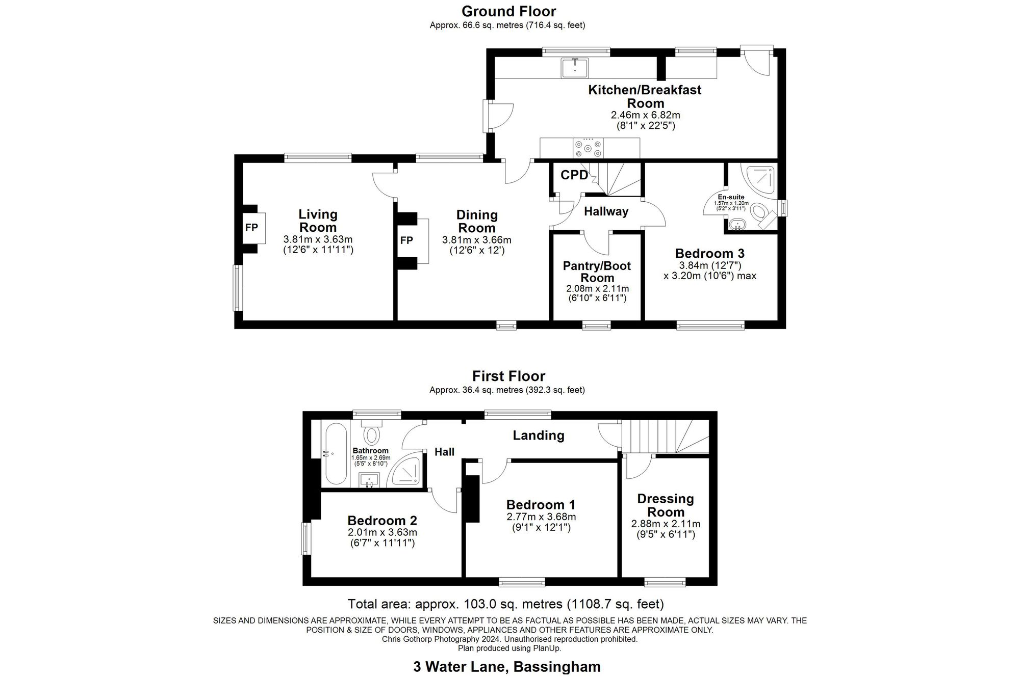 3 Water Lane, Lincoln floorplan