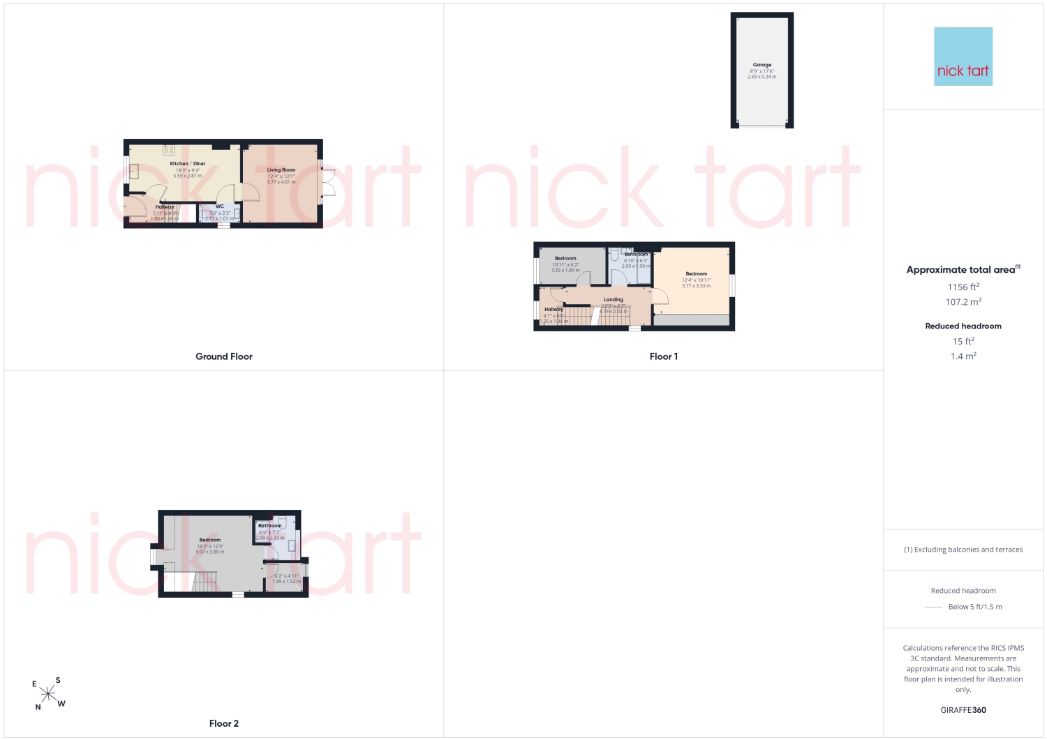 169, Birchfield Way, Telford floorplan