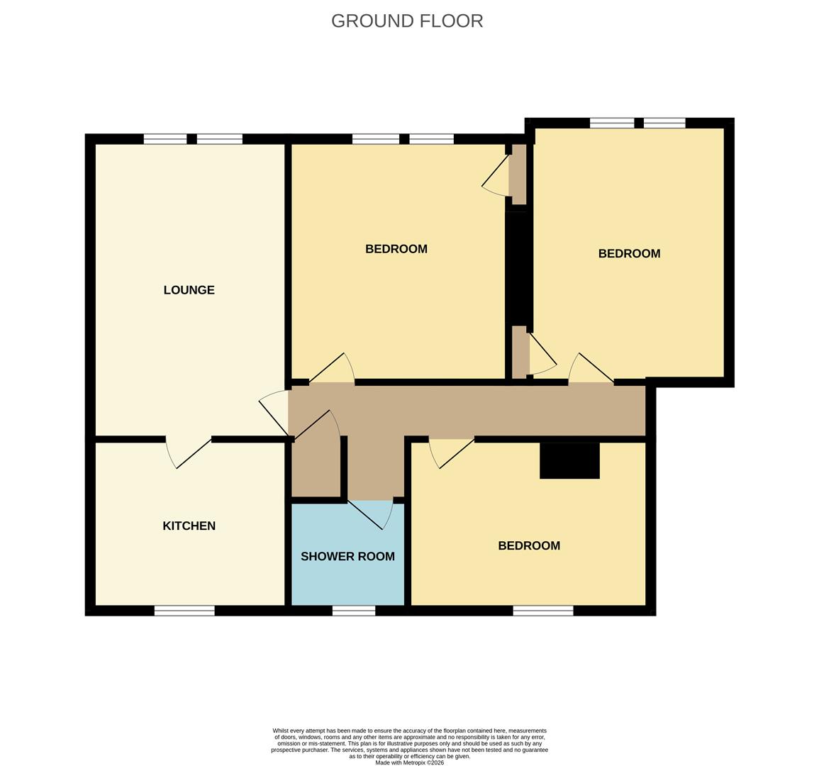 25, Tay Street, Cupar floorplan