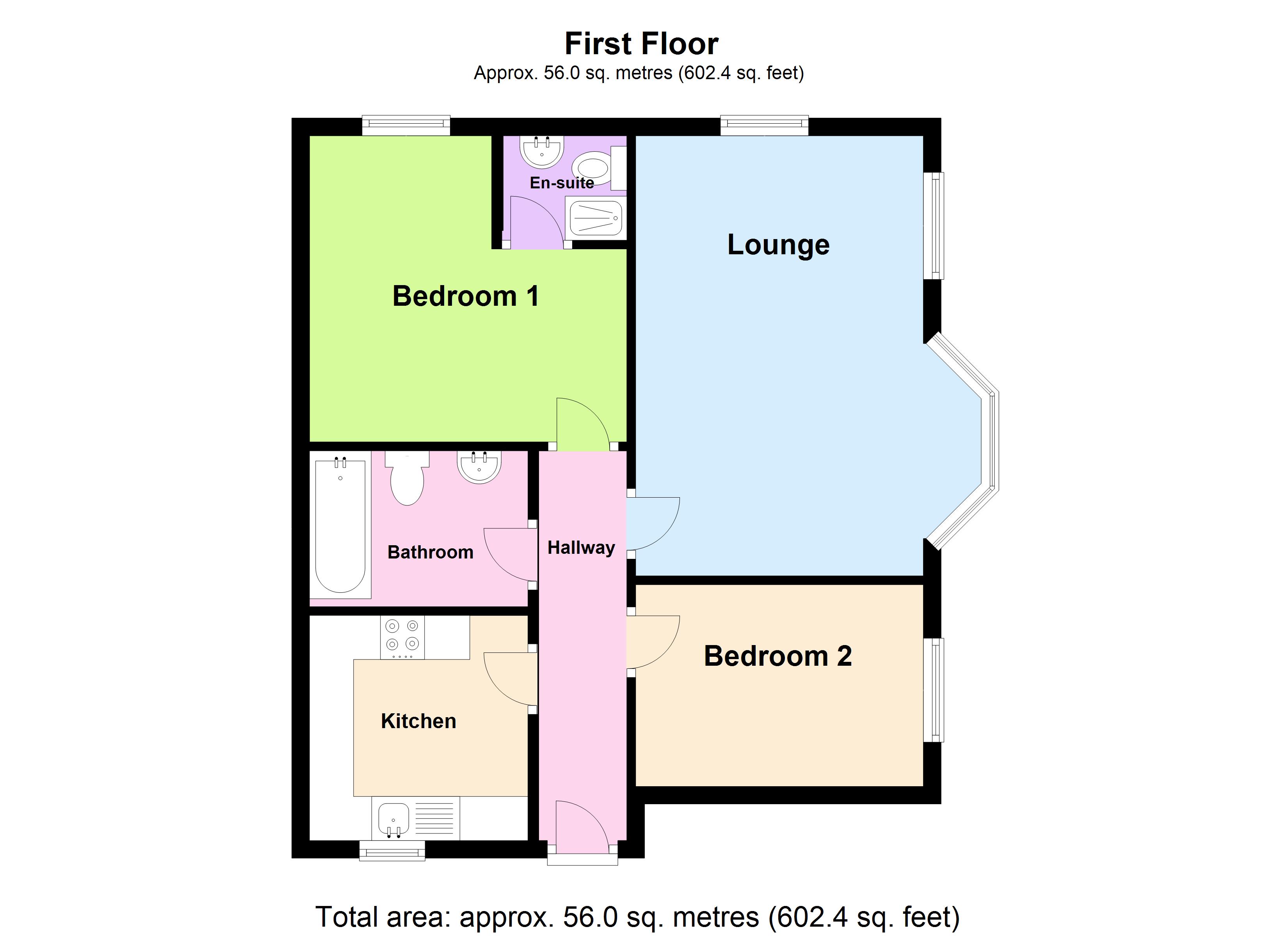 2 Bedrooms Flat for sale in Propelair Way, Colchester, Essex CO4